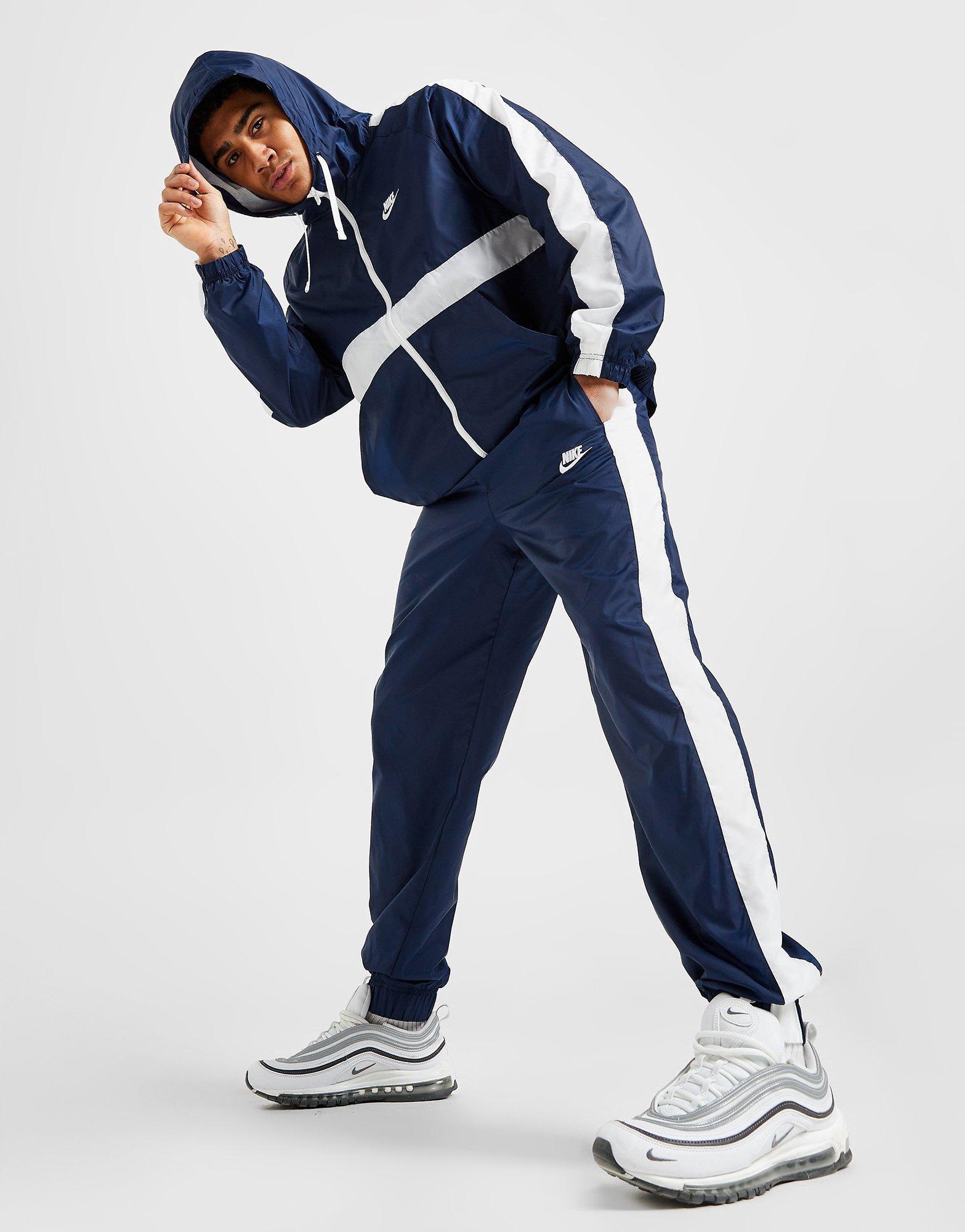 Blue Nike Hoxton Woven Tracksuit JD Sports