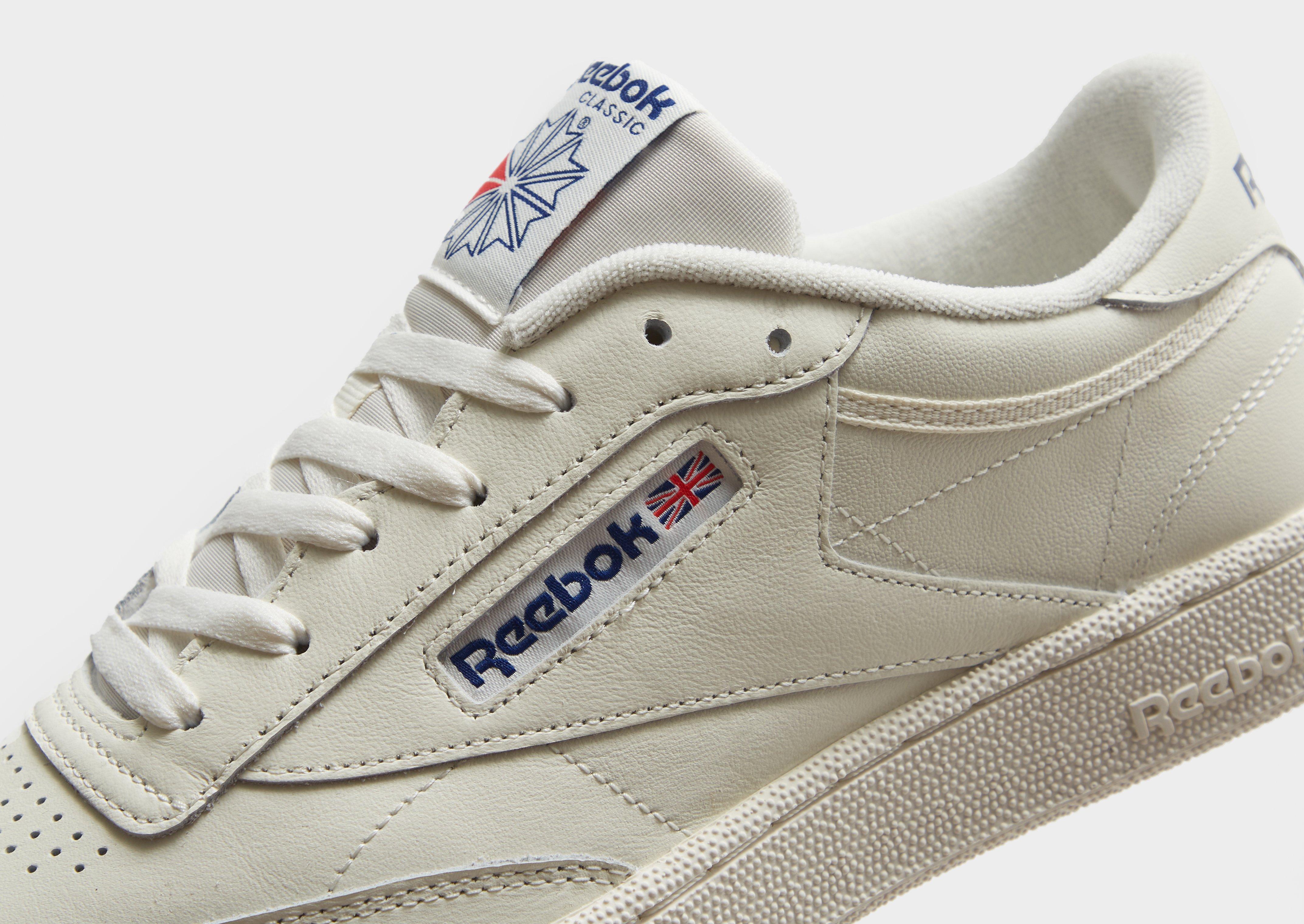 White Reebok Club C 85 JD Sports UK