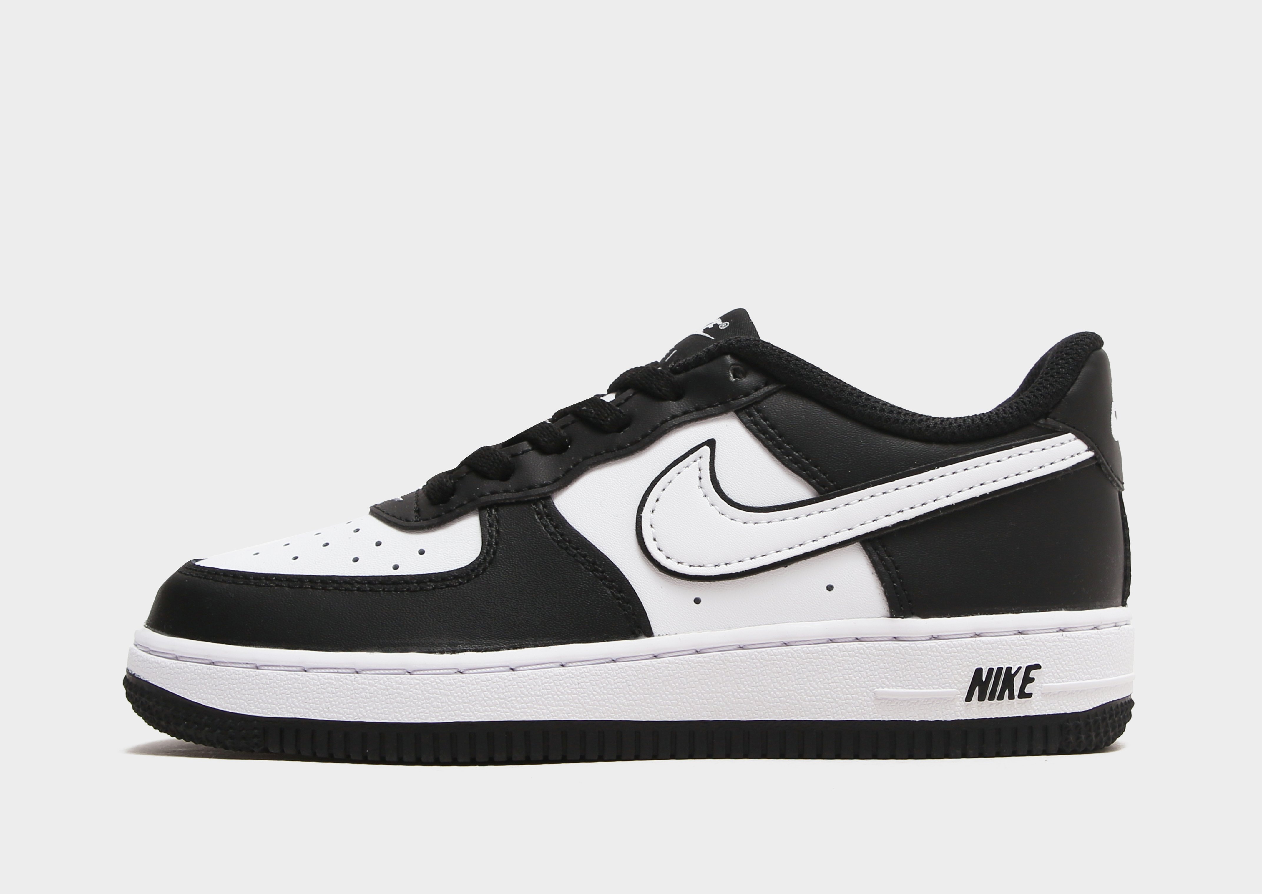 Voorvoegsel ticket pijn doen Black Black White Nike Air Force 1 LV8 2 Children | JD Sports