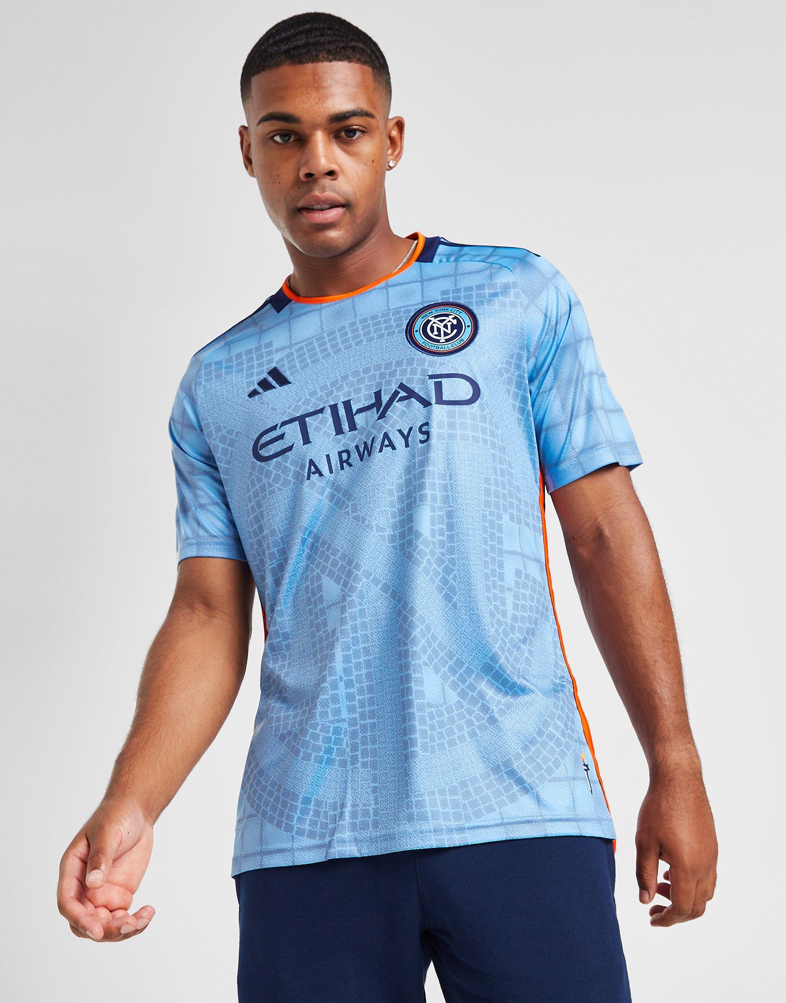 Blue adidas New York City FC 2023/24 Home Shirt - JD Sports Global