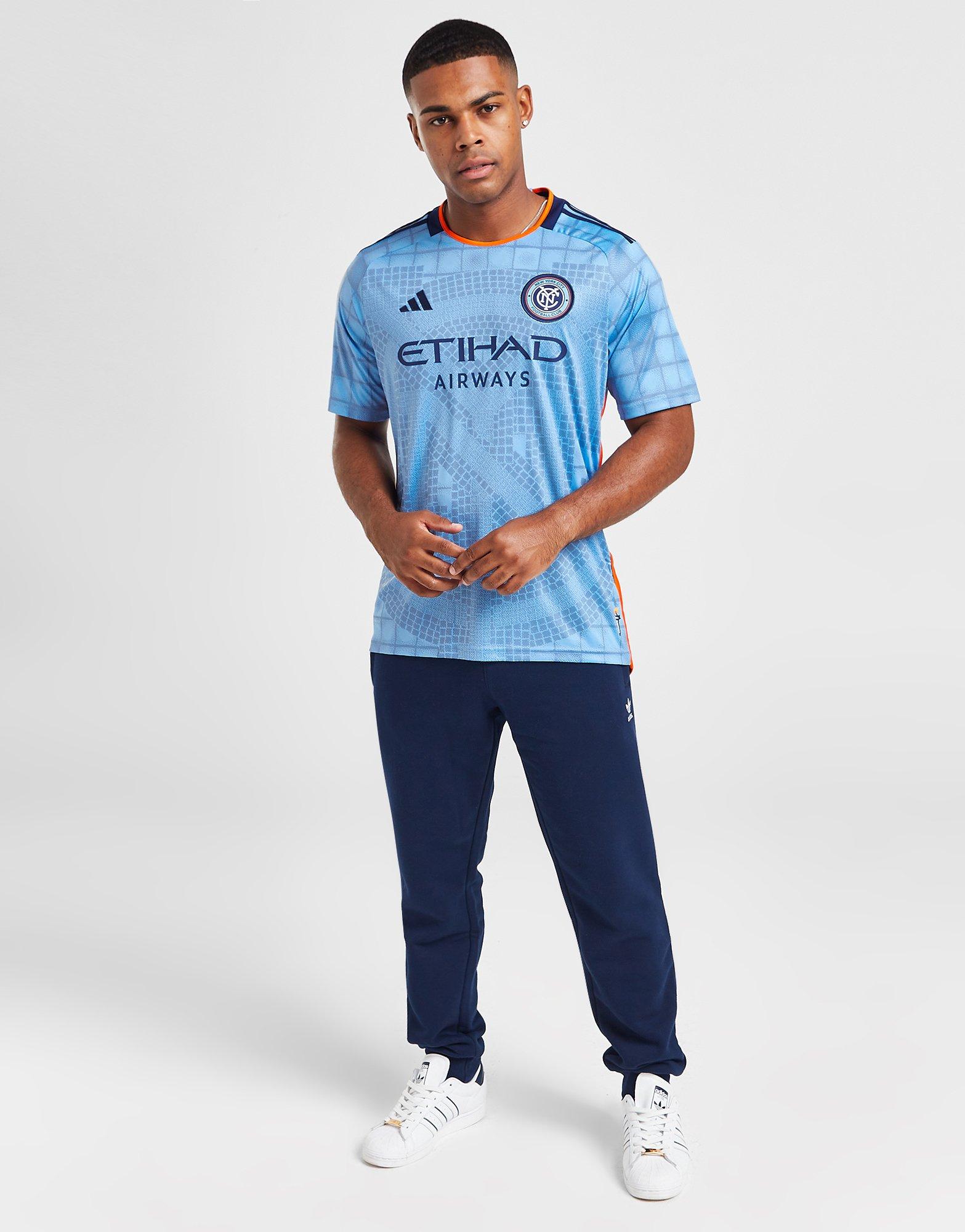 Blue adidas New York City FC 2023/24 Home Shirt - JD Sports Global