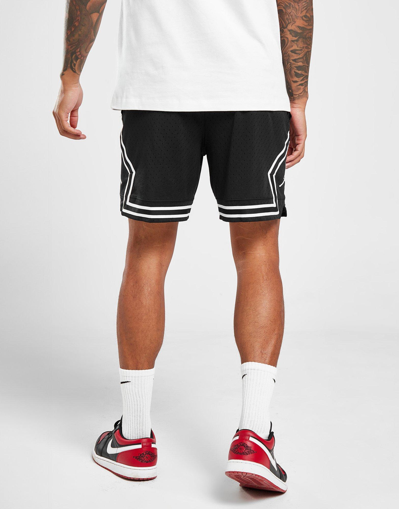 Black Jordan Dri FIT Sport Diamond Shorts JD Sports Singapore