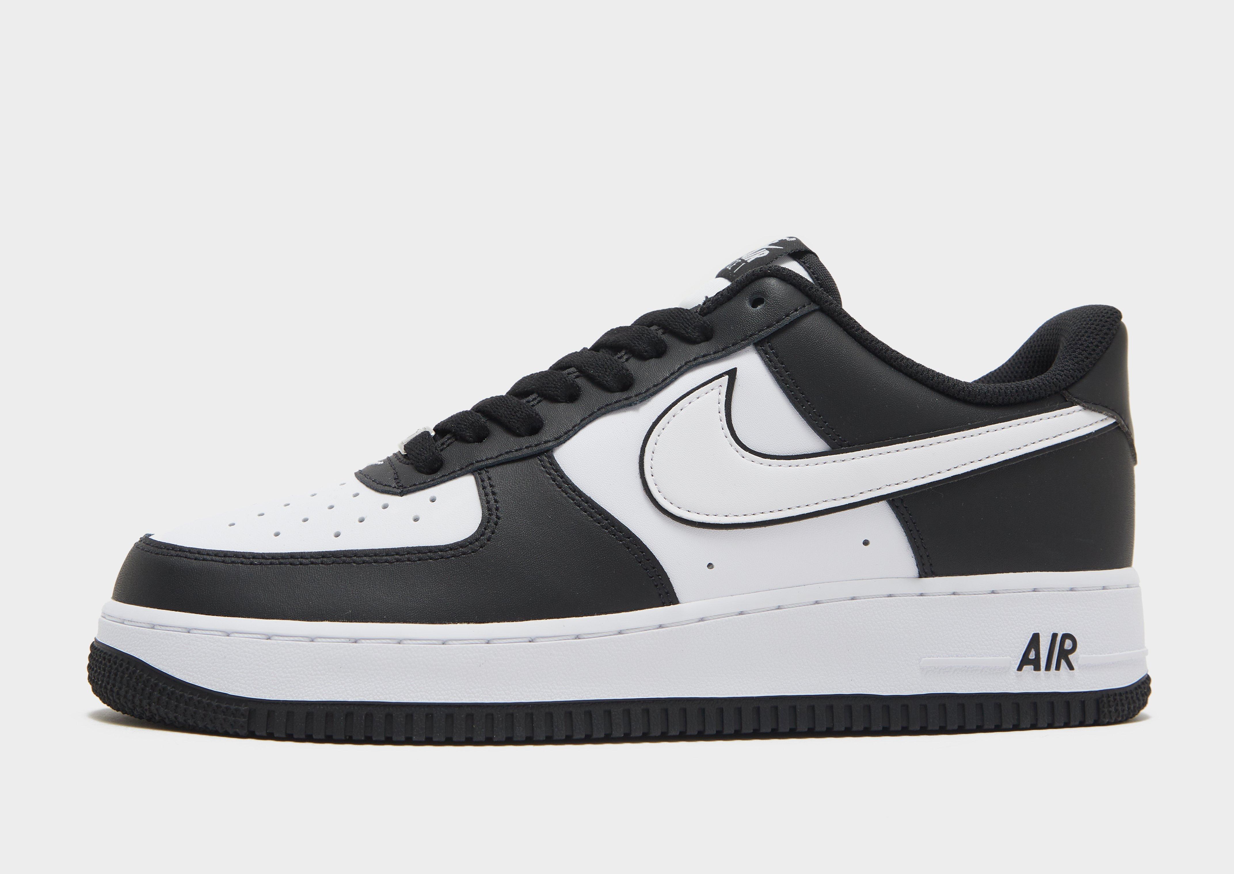 Nike air force noir blanche hot sale