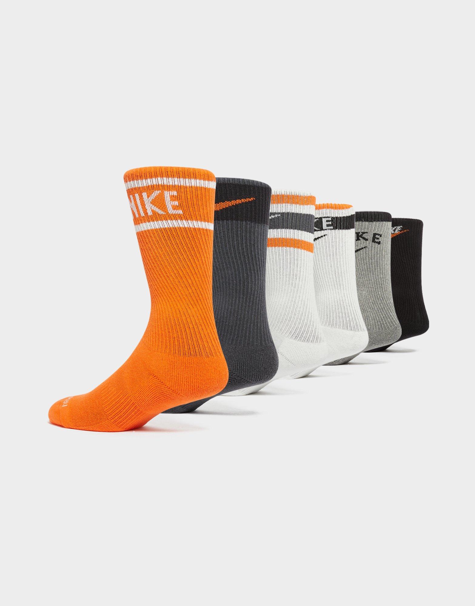 Black Nike 3 Pack Everyday Cushioned Crew Socks - JD Sports NZ