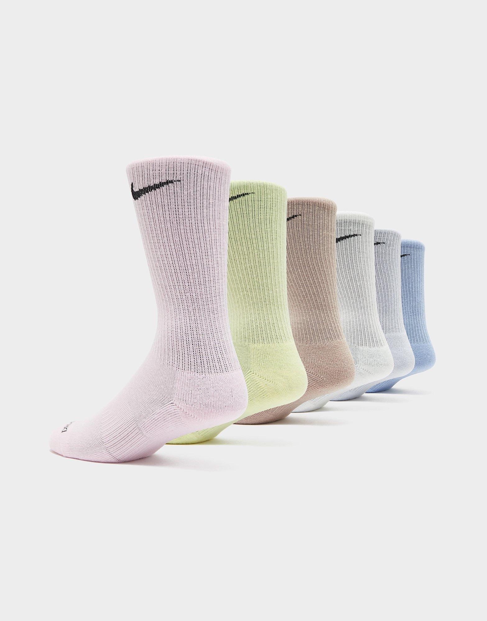 Nike Everyday Lot de 6 paires de chaussettes matelassées pour enfant  Multicolore Taille S