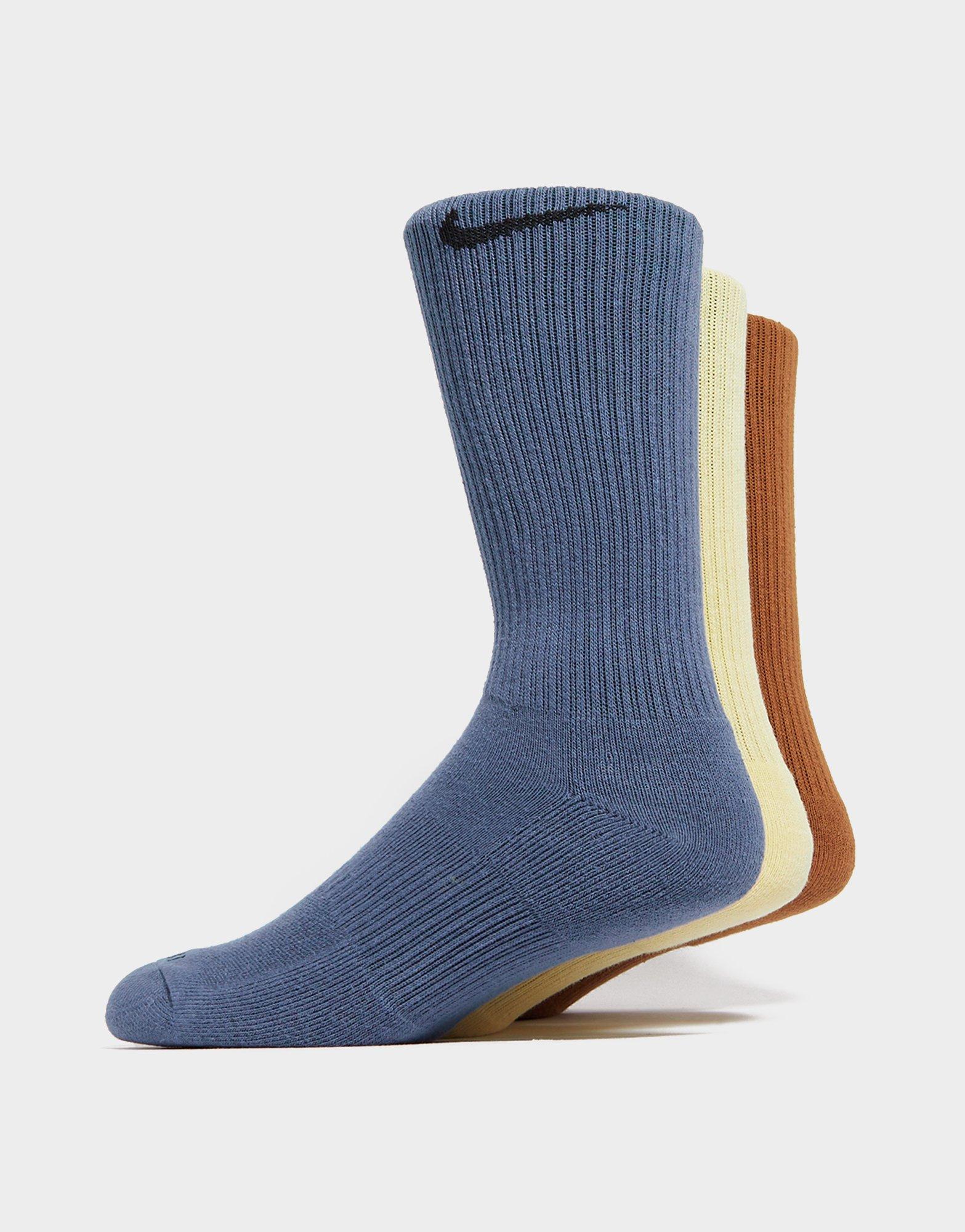 Nike Lot de 6 Paires de Chaussettes coussinées Everyday Plus Homme  Multicolore- JD Sports France