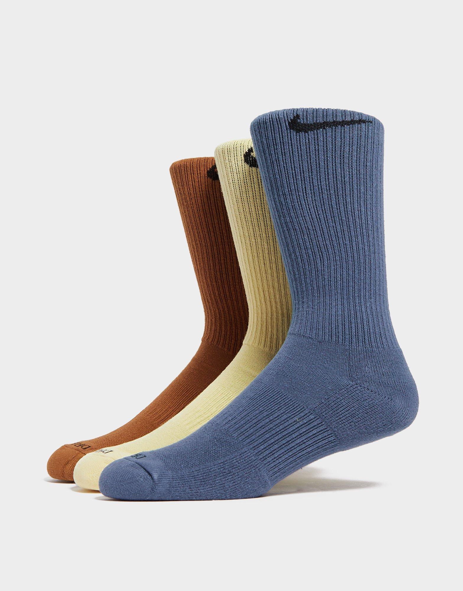 Nike Everyday Plus Cushioned Crew Socks (3-Pack)