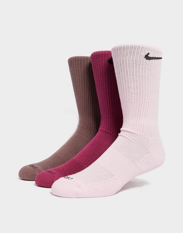 De Alpen jury bord Pink Nike Everyday Plus Cushioned Crew Socks (3-Pack) | JD Sports Global