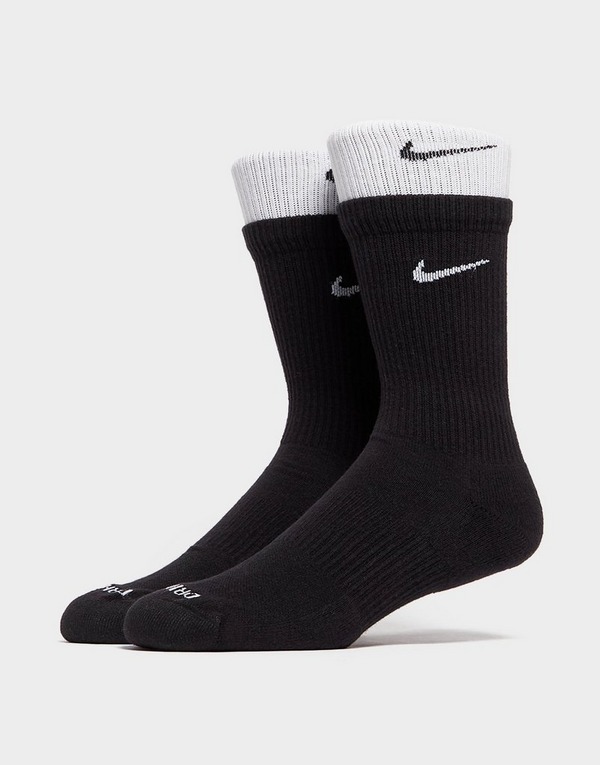 Mierda algas marinas imagen Nike 1-Pack Everyday Plus Cushioned Crew Socks en Negro | JD Sports España