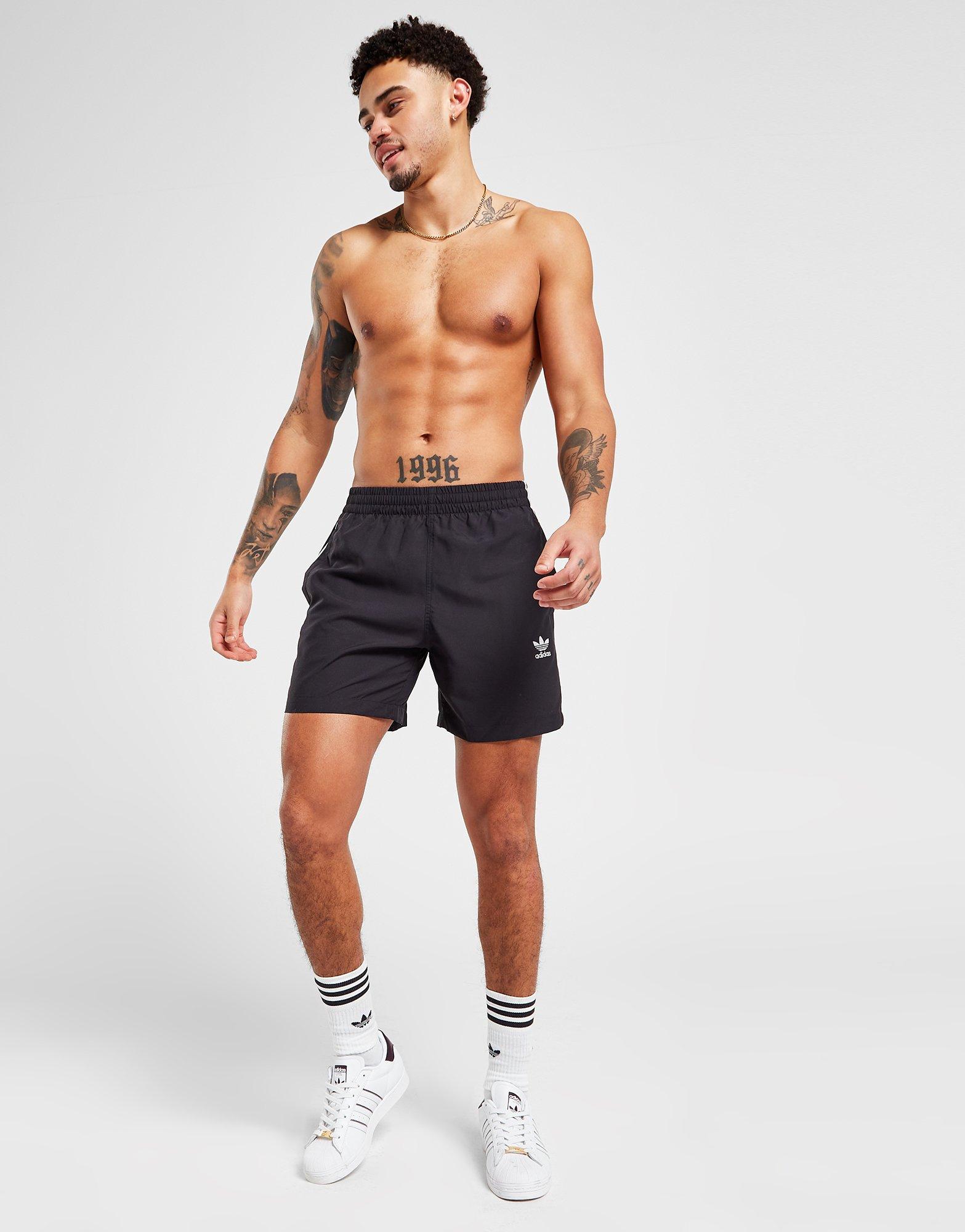 Black adidas Originals California Swim Shorts - JD Sports Global