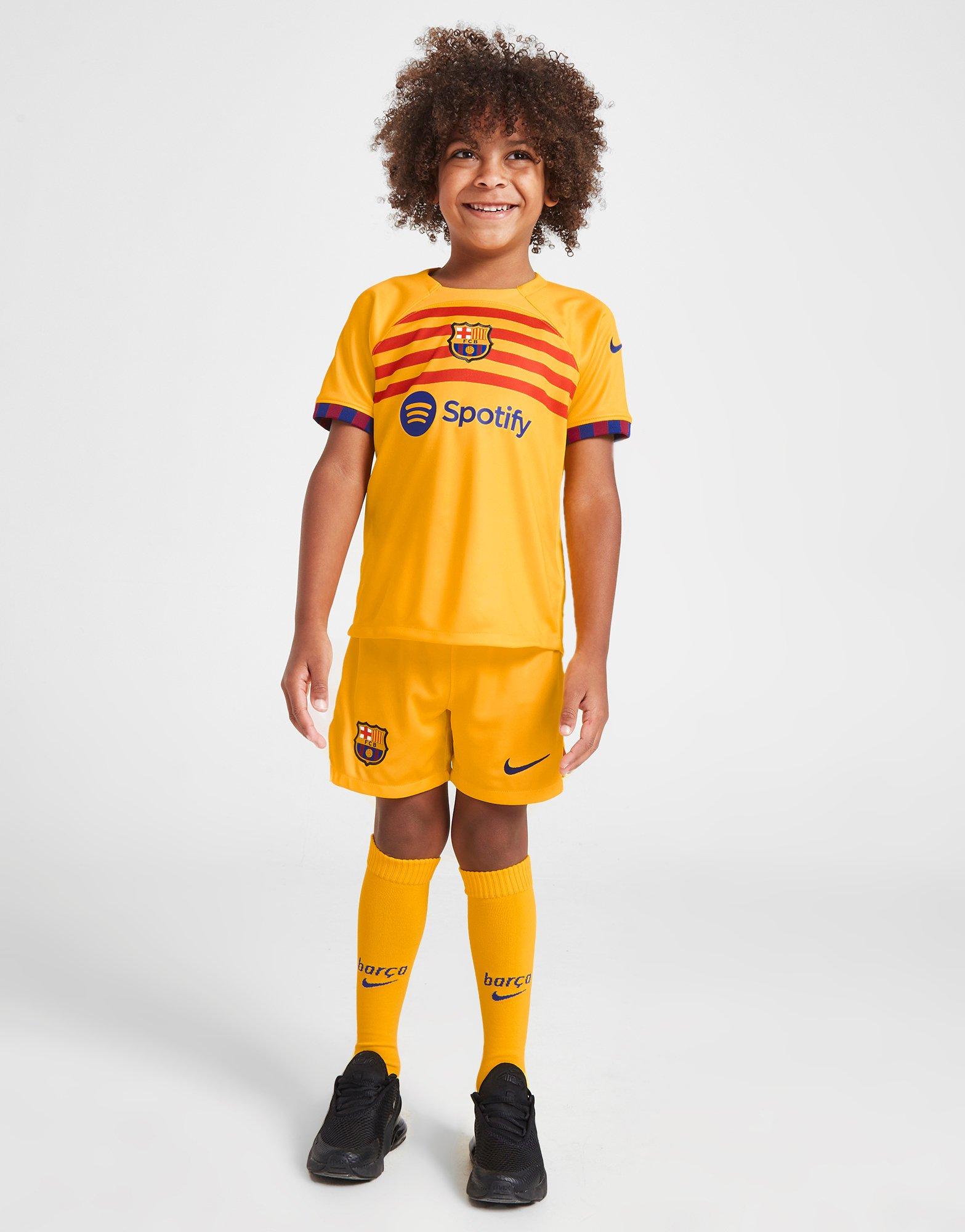 FC Barcelona 3rd Team Poly Set Kids Jersey