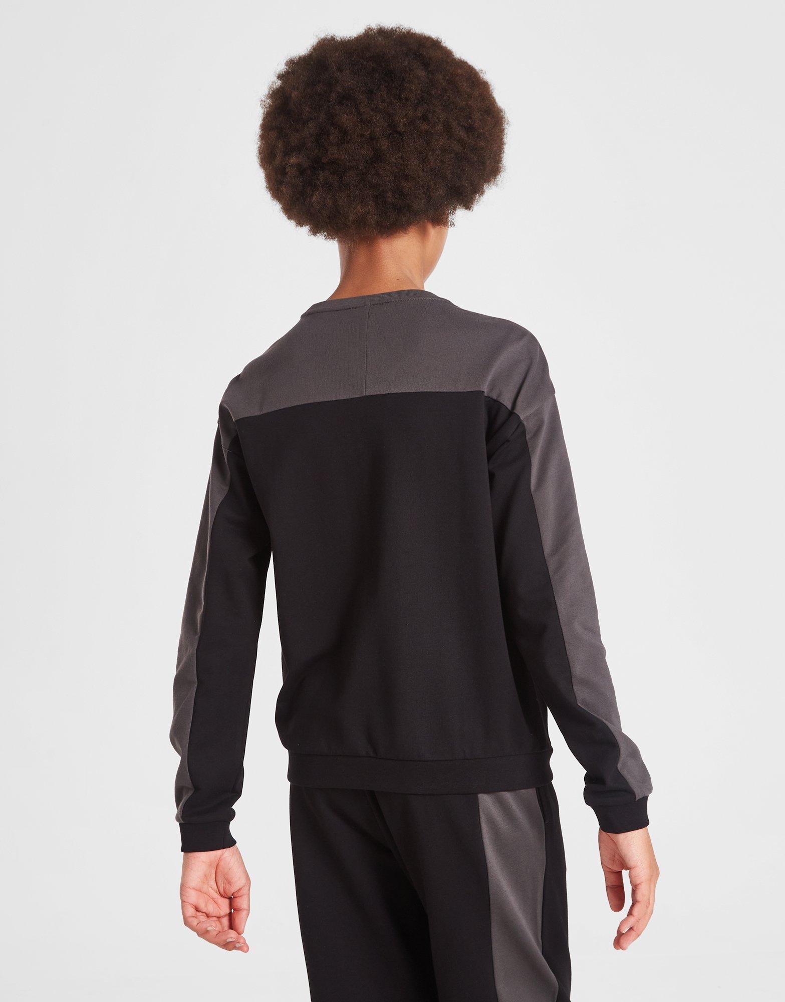 EA7 Emporio Armani Colour Block Crew Sweatshirt Kinder