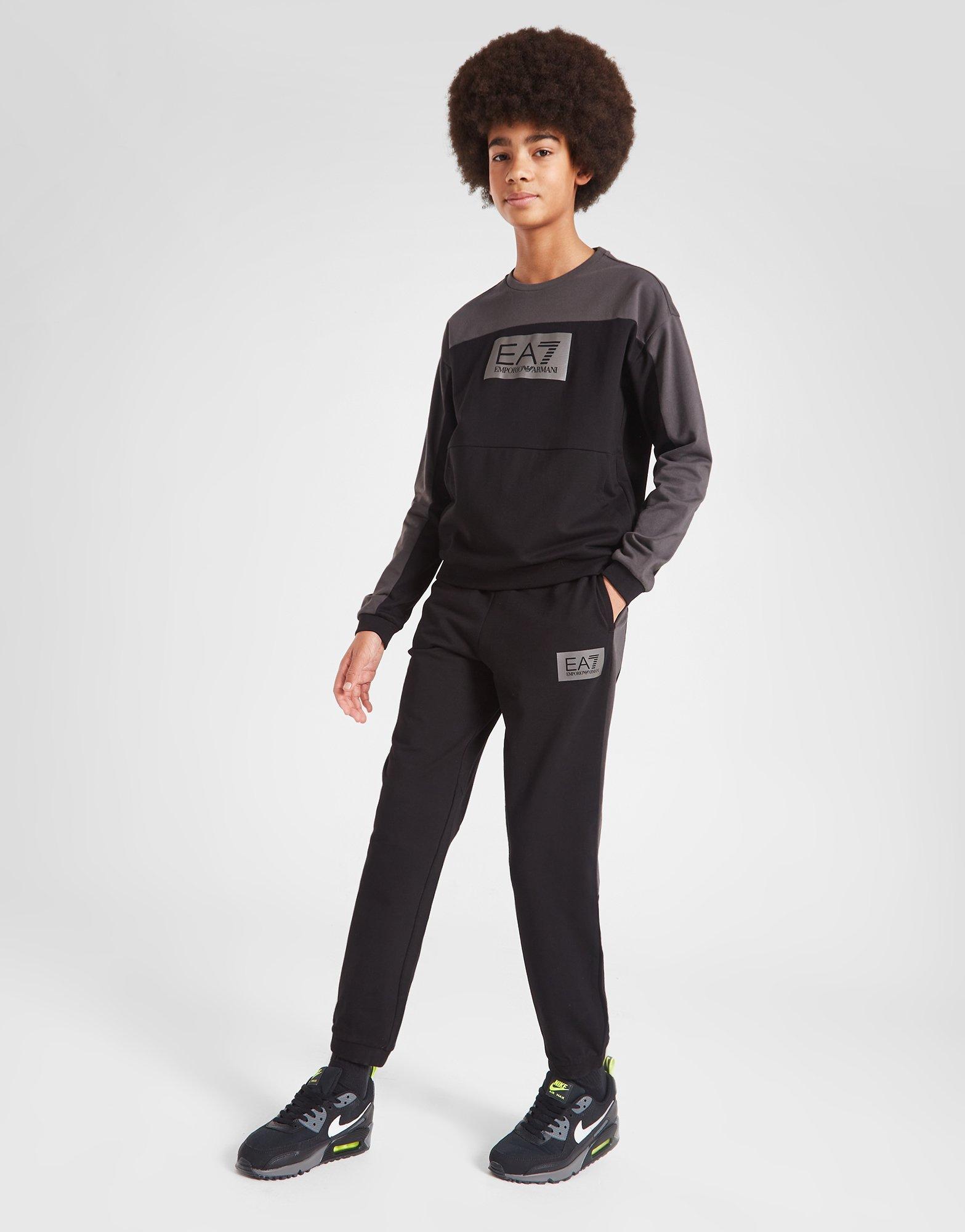 EA7 Emporio Armani Colour Block Joggers Junior