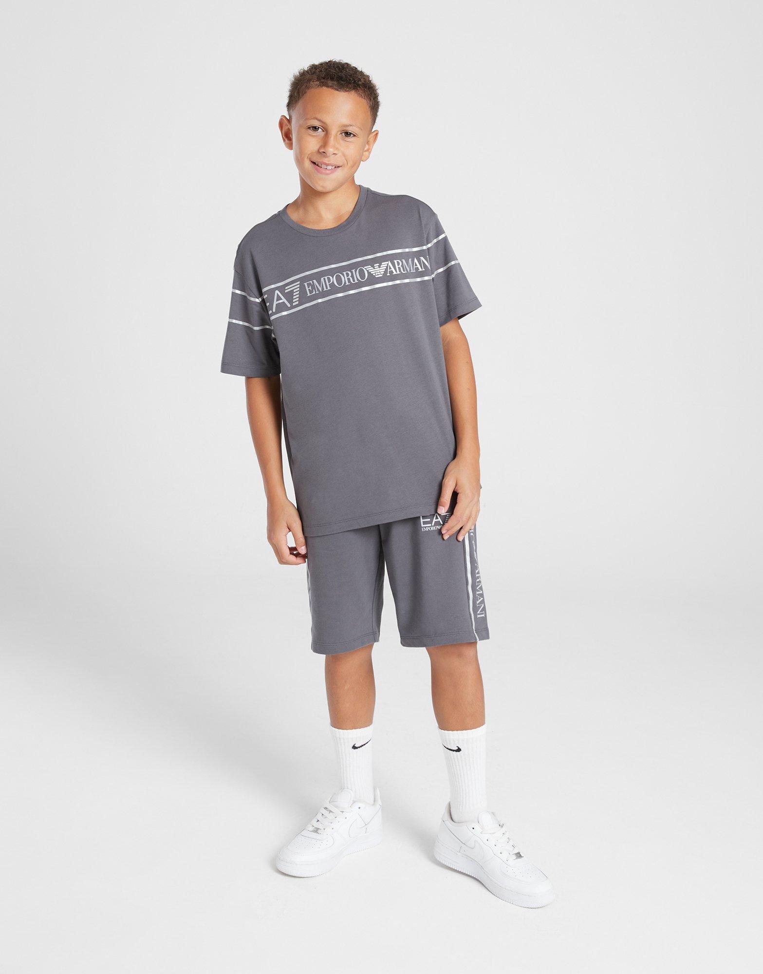 Emporio Armani EA7 Reflective Print T-Shirt Junior