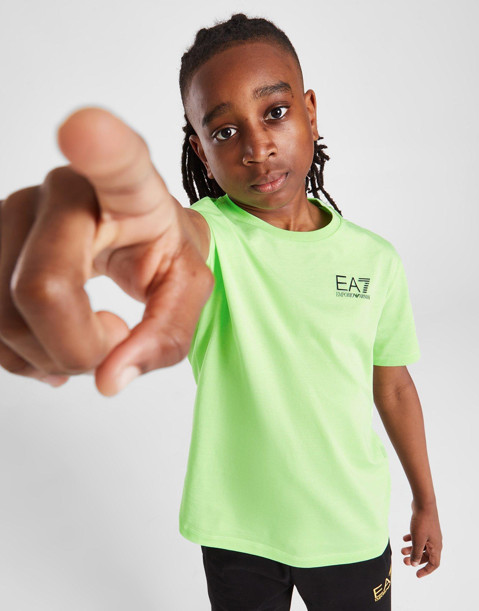 Ea7 kids on sale t shirt