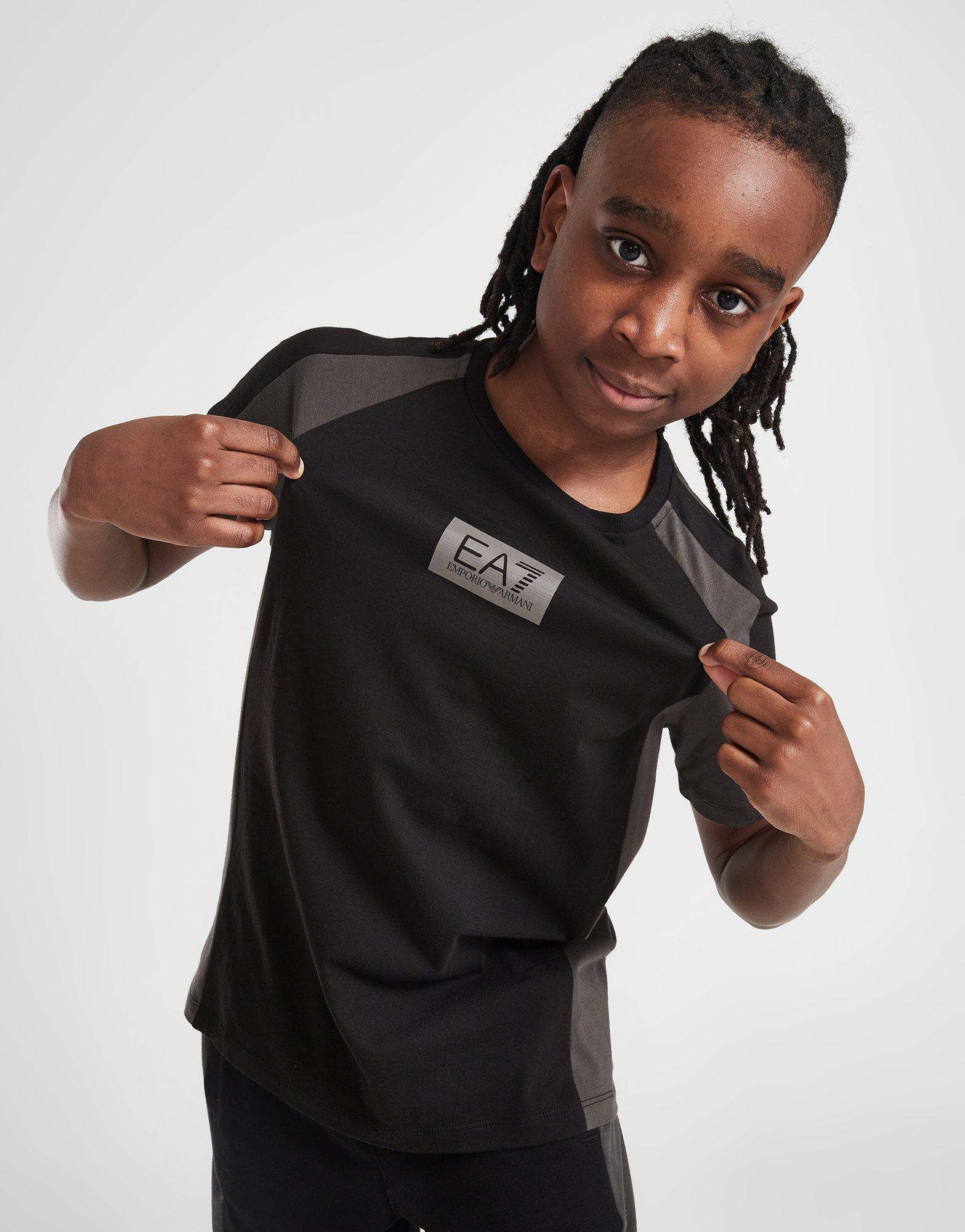 EA7 Emporio Armani Colour Block T-Shirt Junior