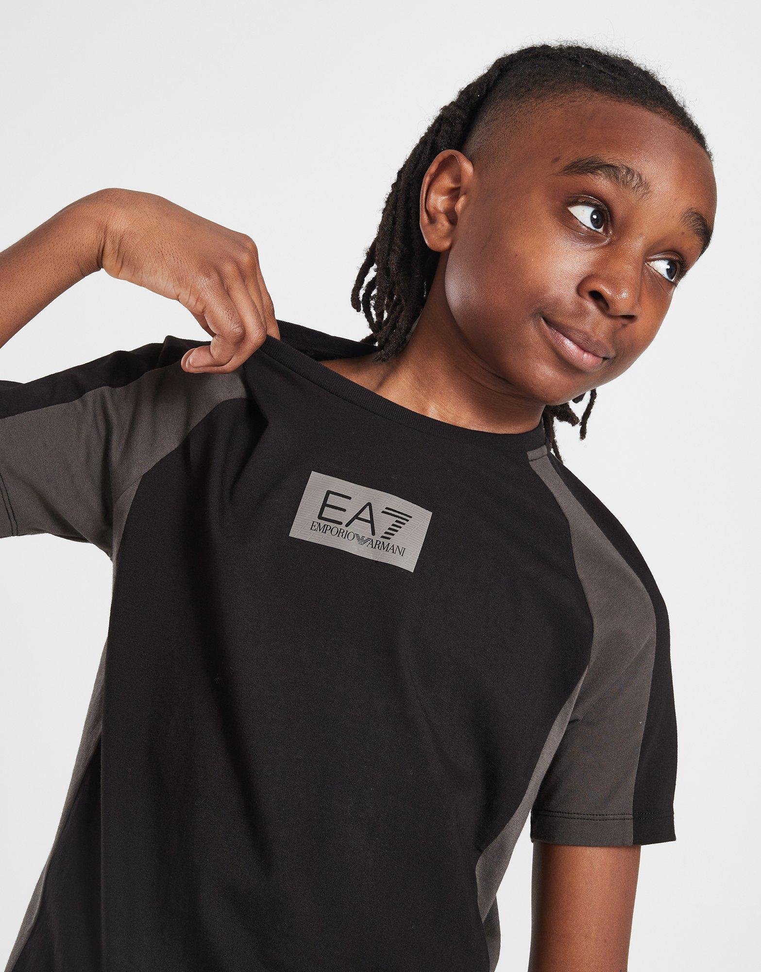 EA7 Emporio Armani Colour Block T-Shirt Junior