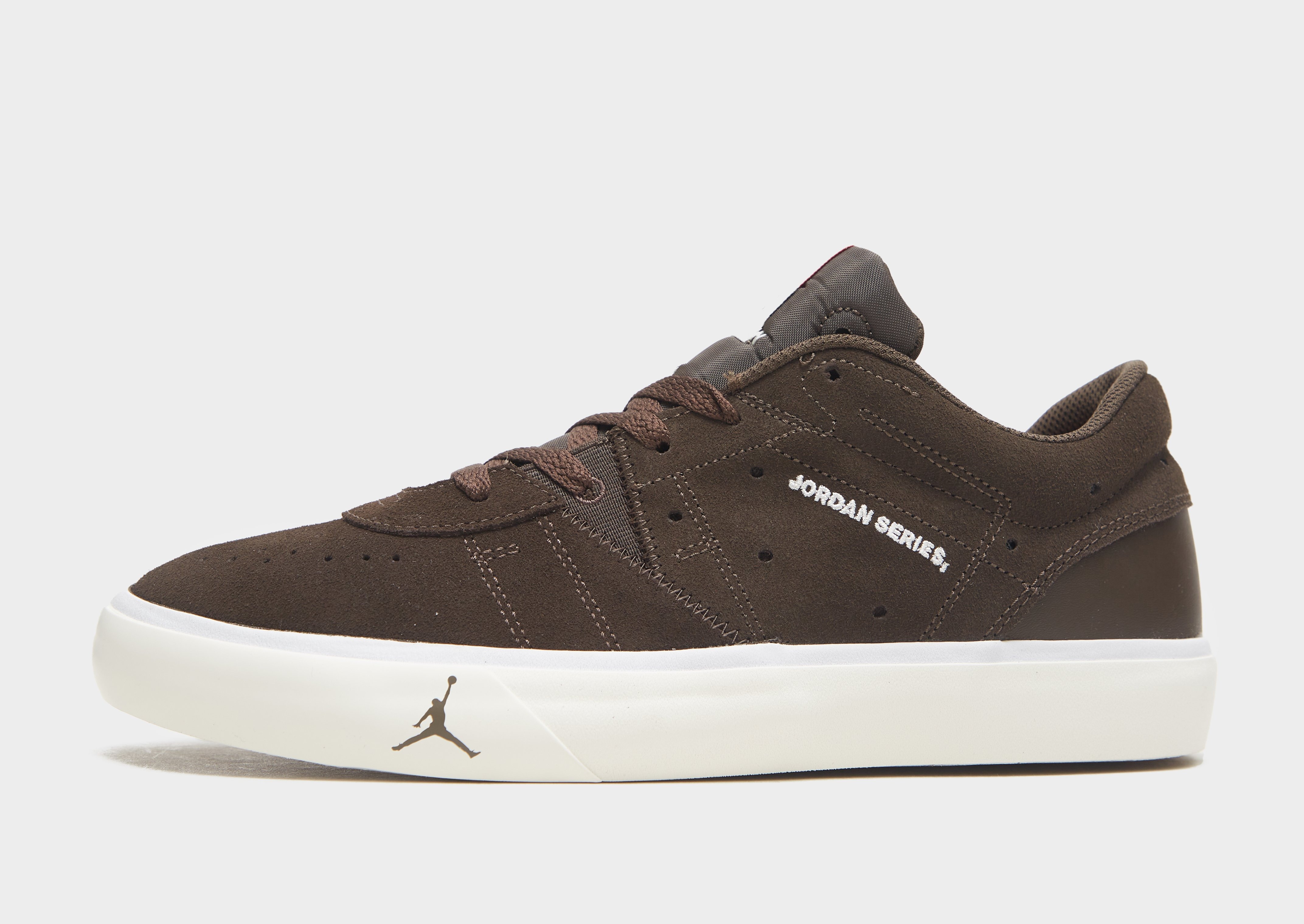 jordan leather brown