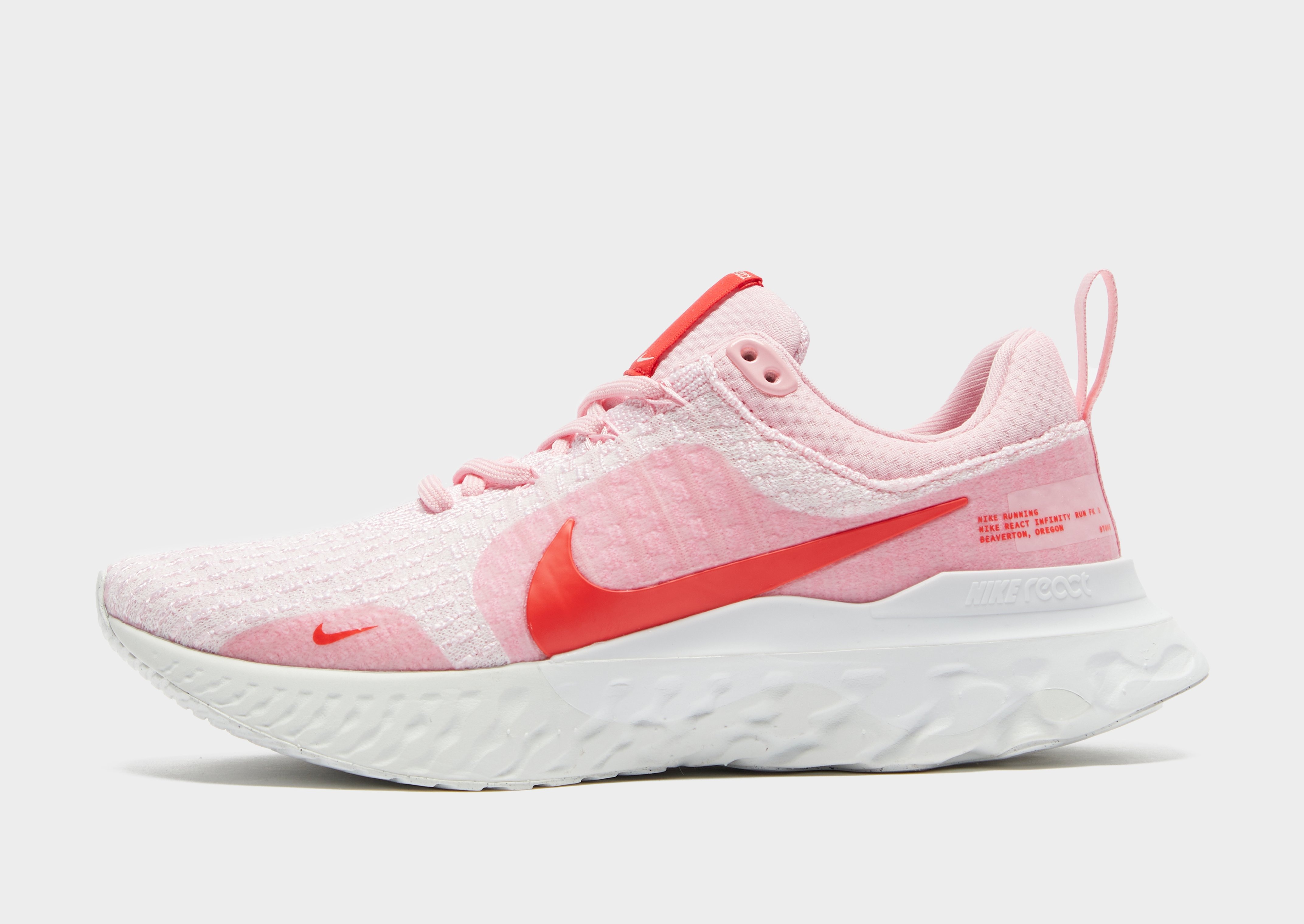 Nike best sale react pink