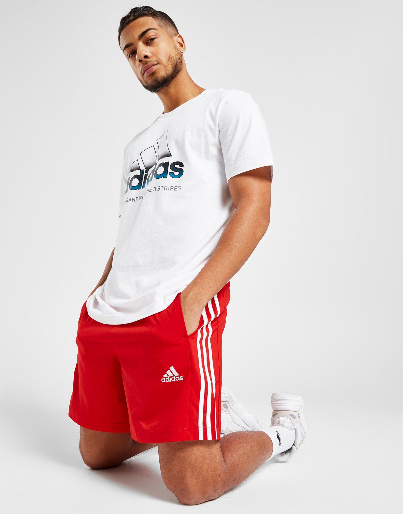 Mens adidas shorts and sales t shirt