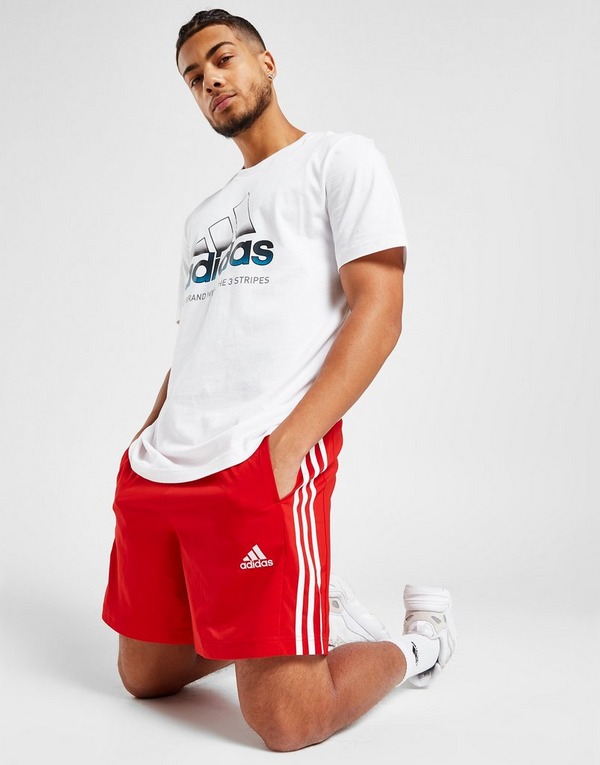 Red adidas Badge of Sport Woven Shorts - JD Sports Global