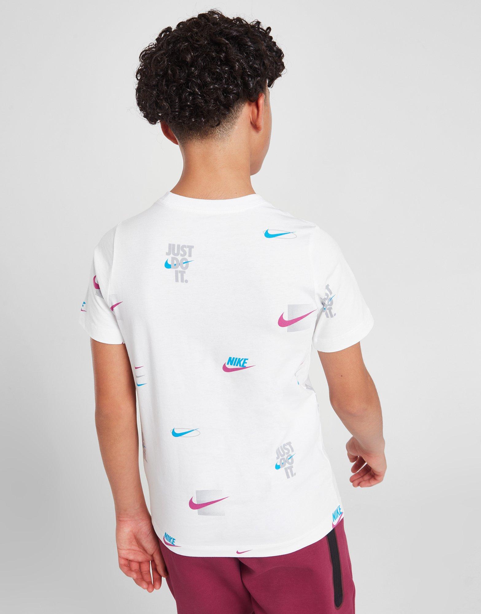 Nike Sportswear All Over Print T-Shirt Junior