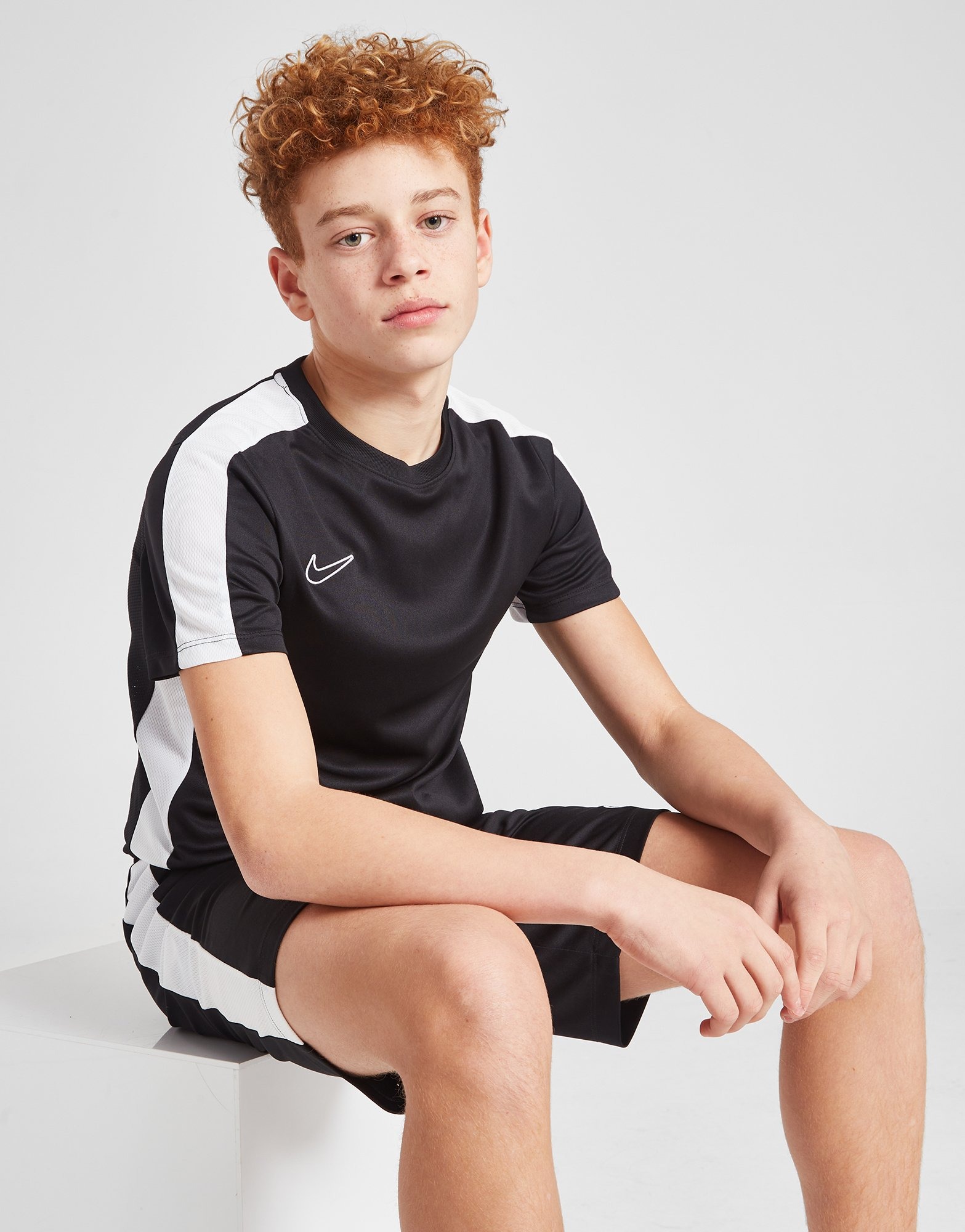 Black Nike Academy 23 TShirt Junior's JD Sports