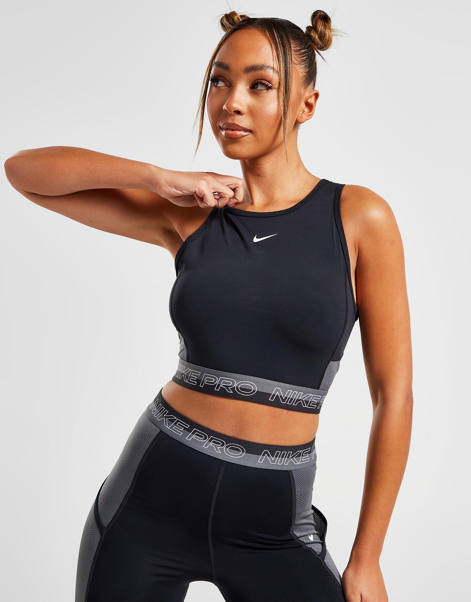 Black Nike Training Pro Femme Tank Top - JD Sports Global