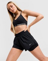 Nike Calções Training 2-in-1 3" para Mulher"