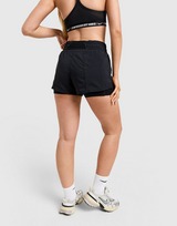 Nike 2-in-1-shorts met halfhoge taille voor dames (8 cm) Dri-FIT One
