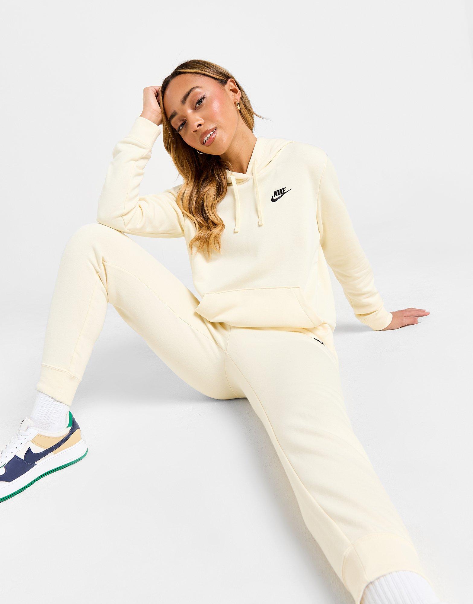 Nike white 2024 womens hoodie