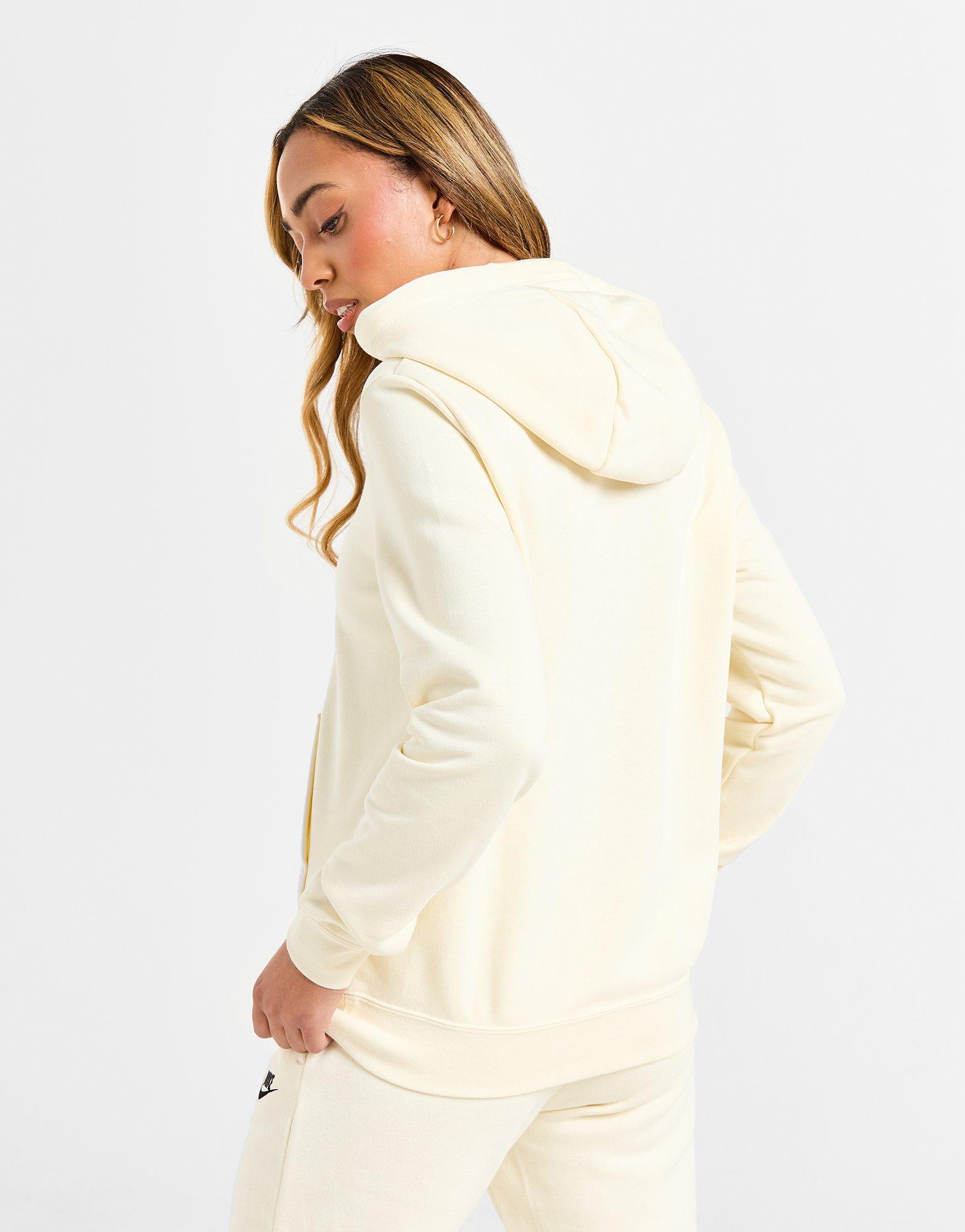 White Nike Sportswear Club Fleece Overhead Hoodie JD Sports UK