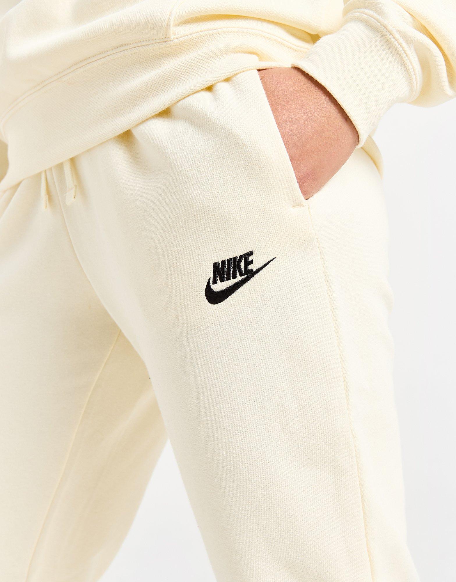 Nike Pantalon de survêtement Sportswear Club Polaire Femme Blanc- JD Sports  France