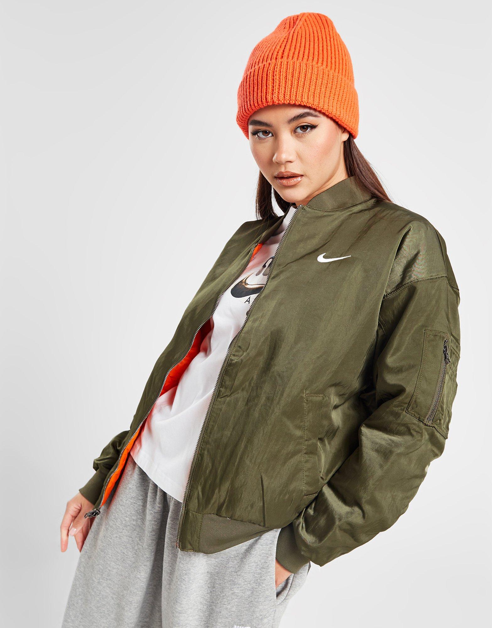 Green Nike Varsity Bomber Jacket  JD Sports Global - JD Sports Global