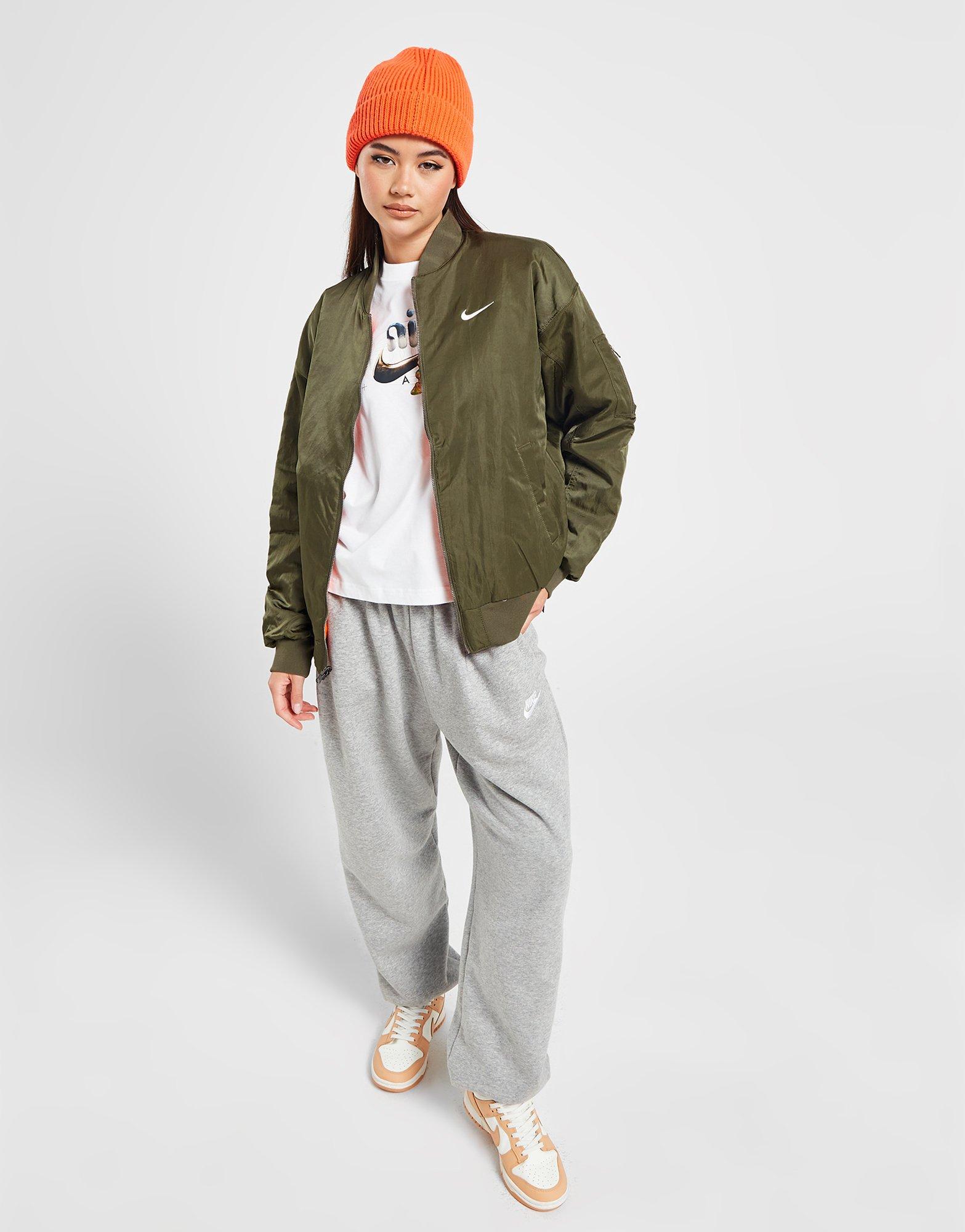 Green Nike Varsity Bomber Jacket - JD Sports Global