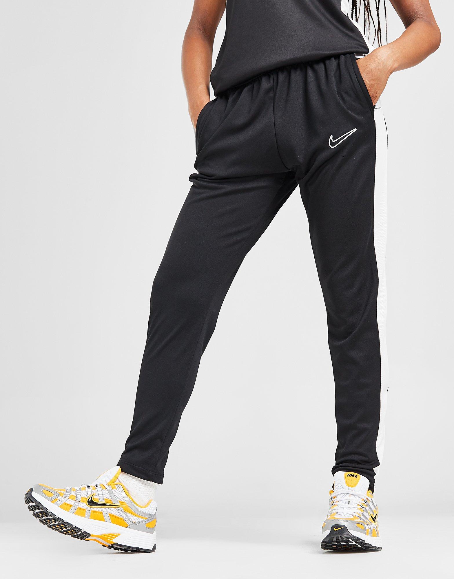 Pantalón Chándal NIKE Academy Junior Negro-Blanco