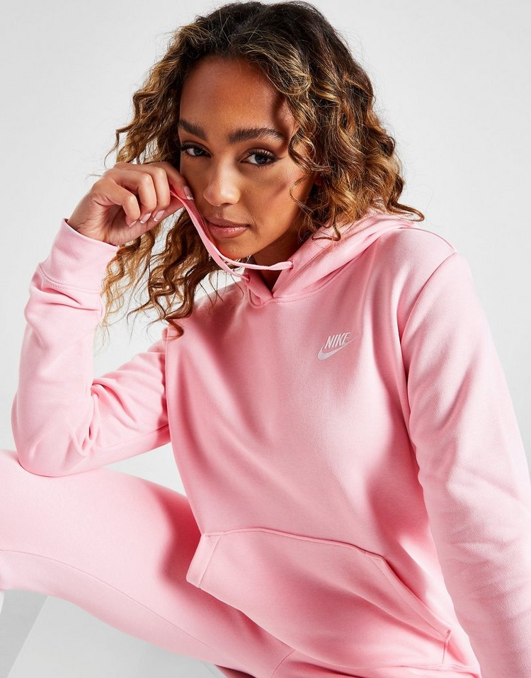 Pink Nike Sportswear Club Fleece Overhead Hoodie | JD Sports UK