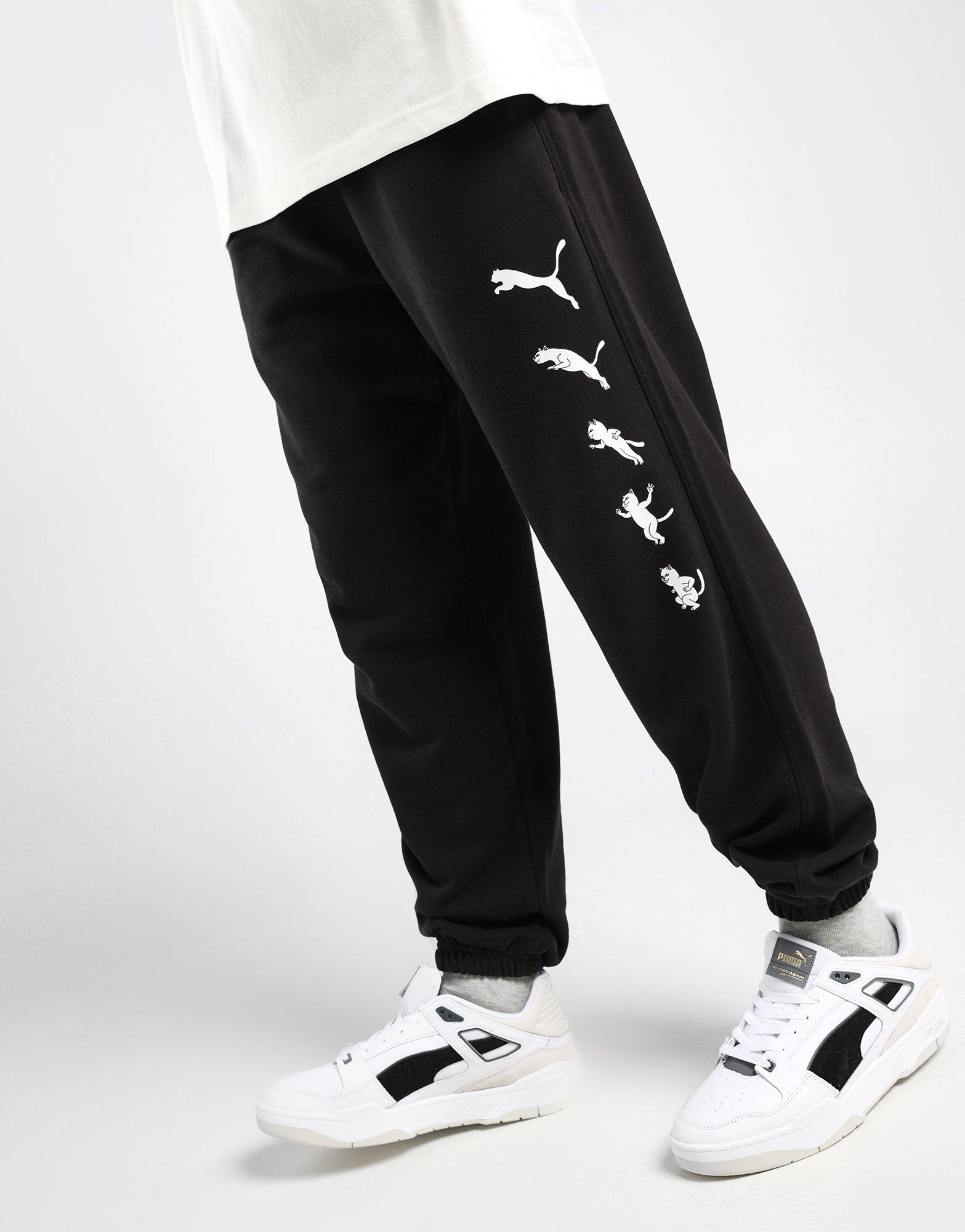 Black Puma x RIPNDIP Sweatpants | JD Sports Malaysia
