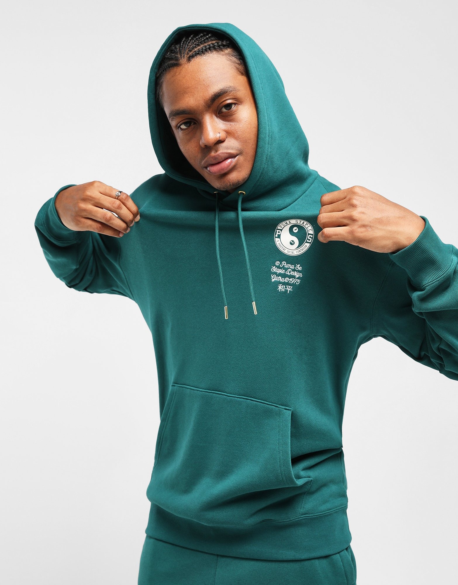 Green Puma x STAPLE Hoodie | JD Sports Malaysia