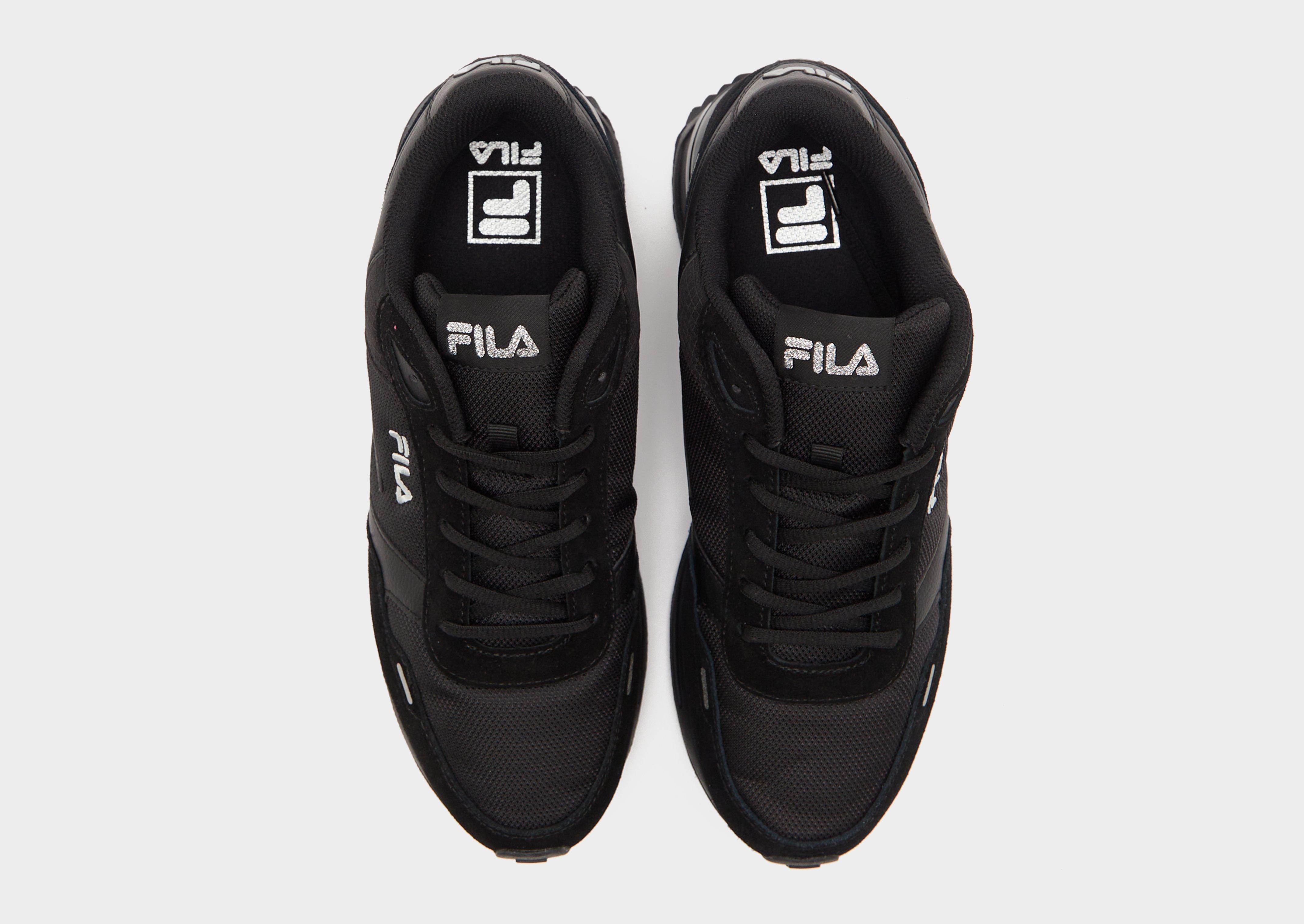 Fila leedo shop black basketball shoes