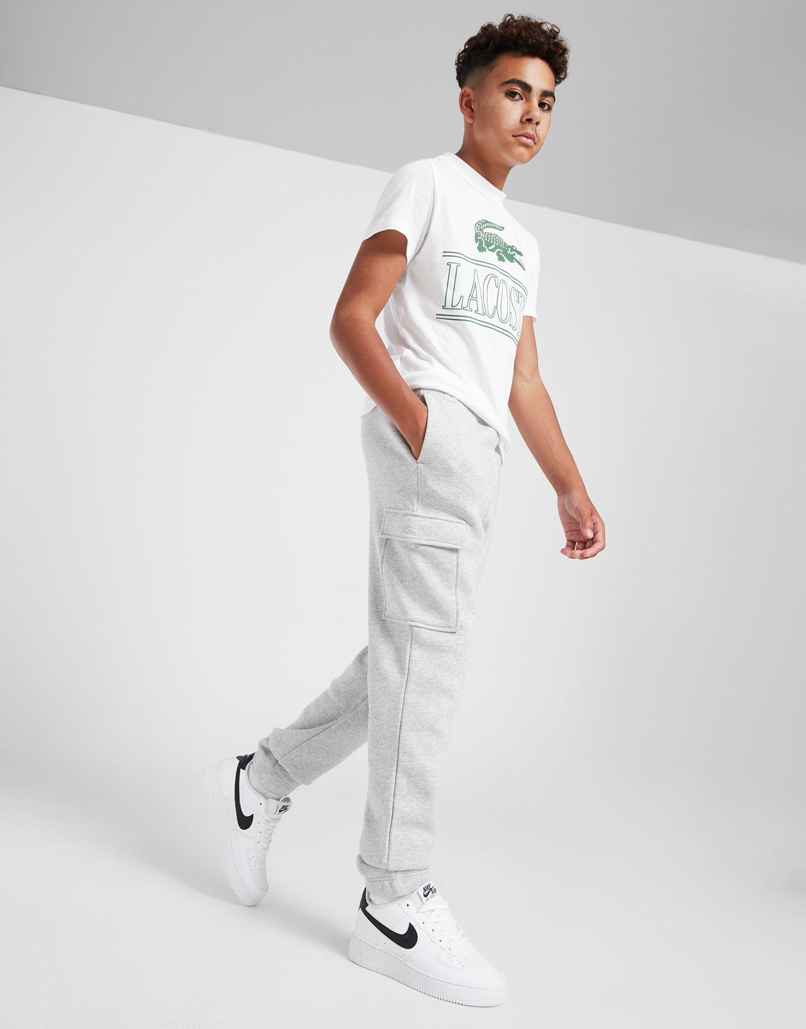 Junior lacoste joggers new arrivals