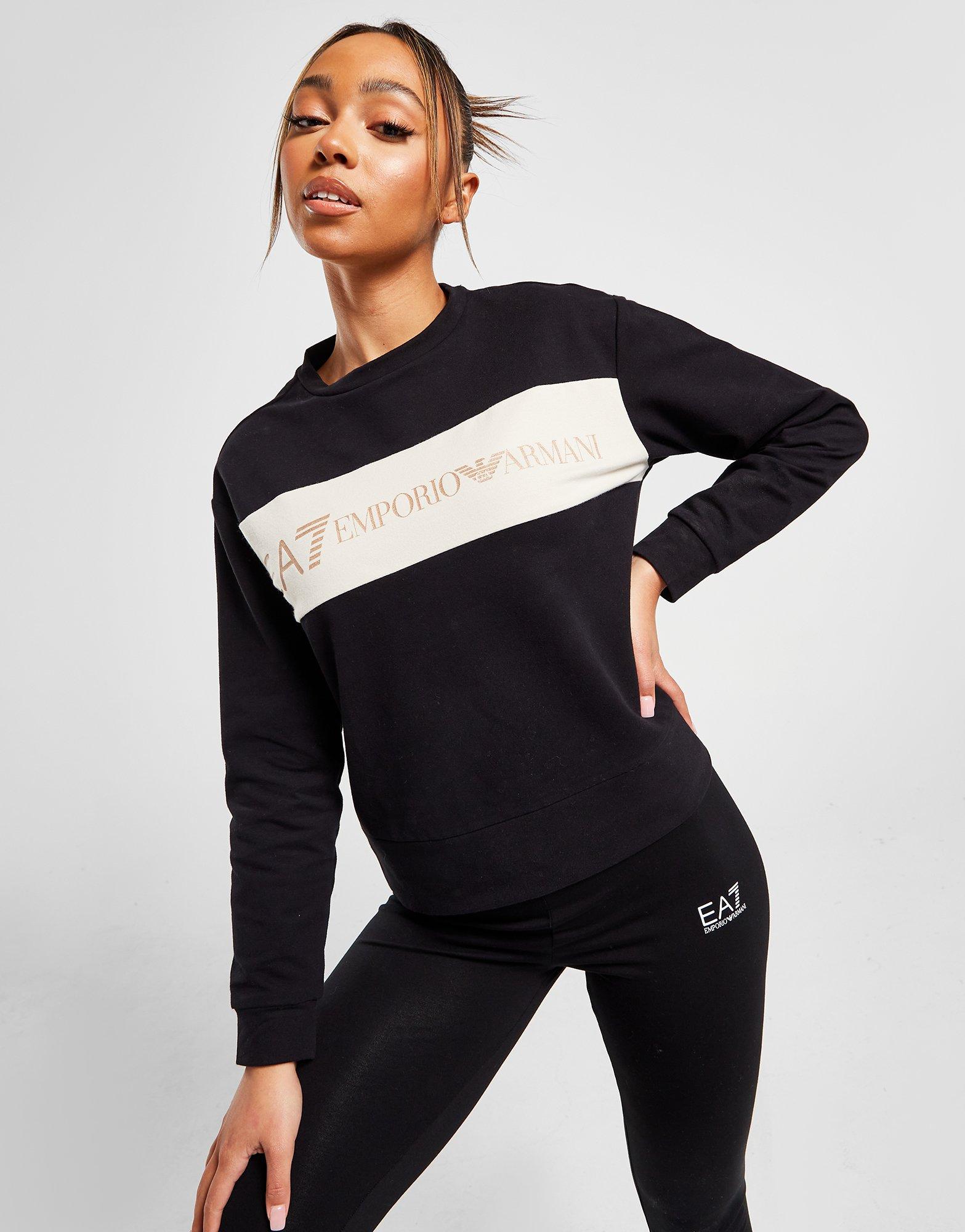 Emporio Armani EA7 Colour Block Crew Sweatshirt