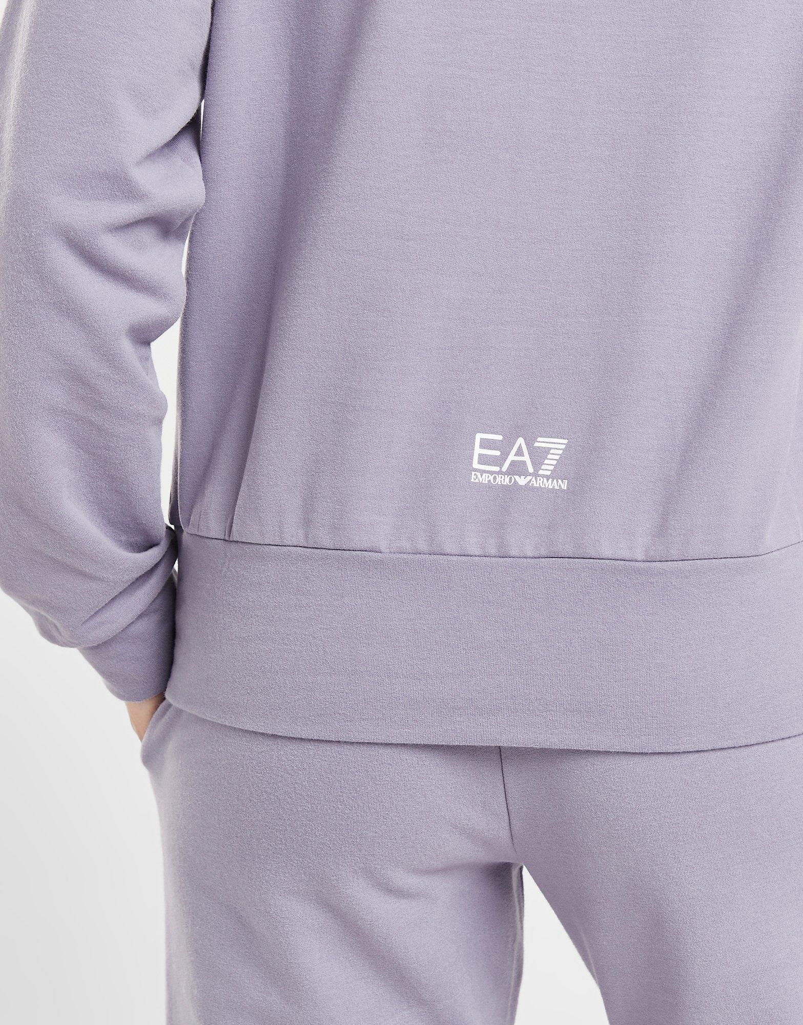 EA7 Emporio Armani Oversized Logo Crew Sweatshirt