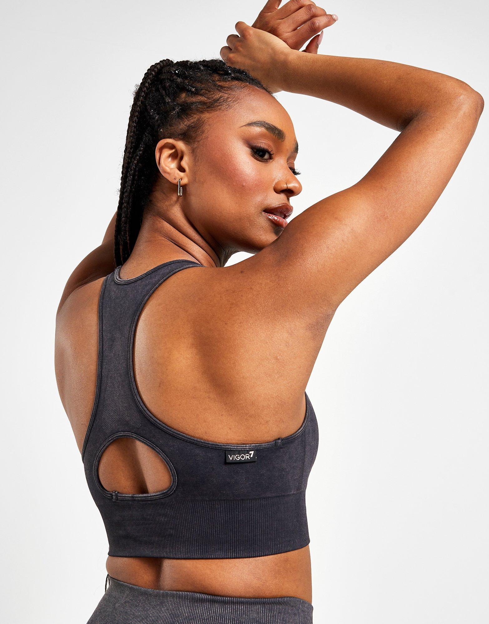 EA7 Emporio Armani Washed Seamless Bralette