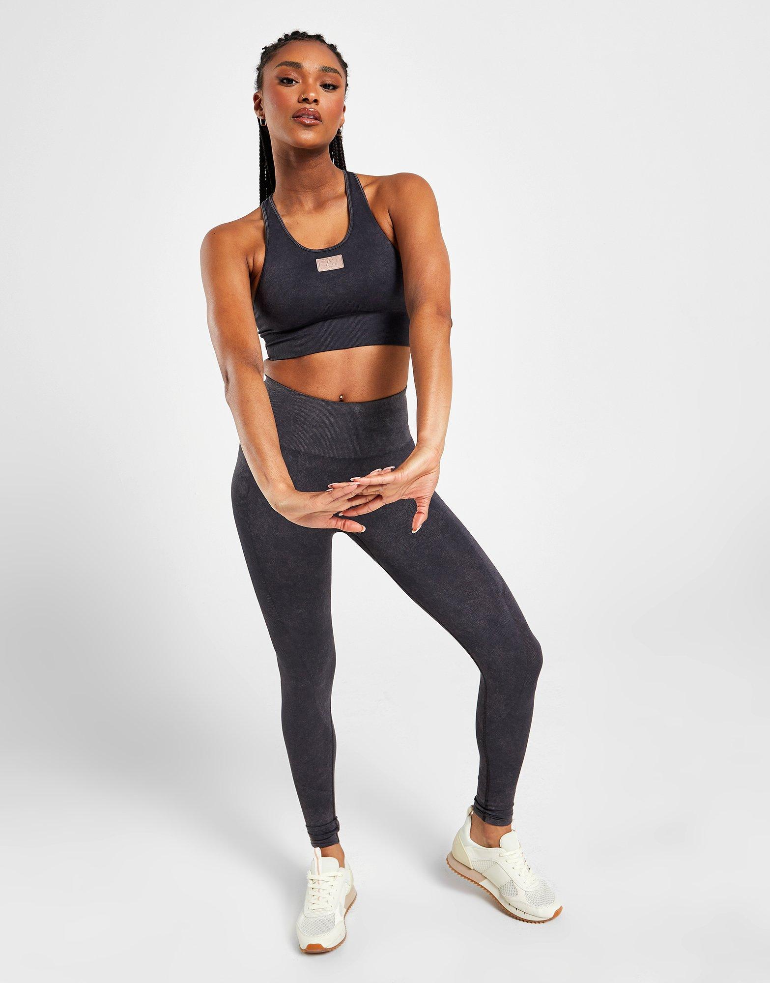 EA7 Emporio Armani Washed Seamless Bralette