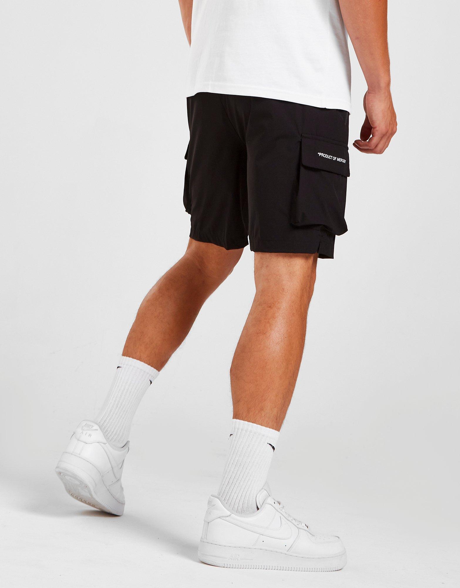 MERCIER Badge Cargo Shorts