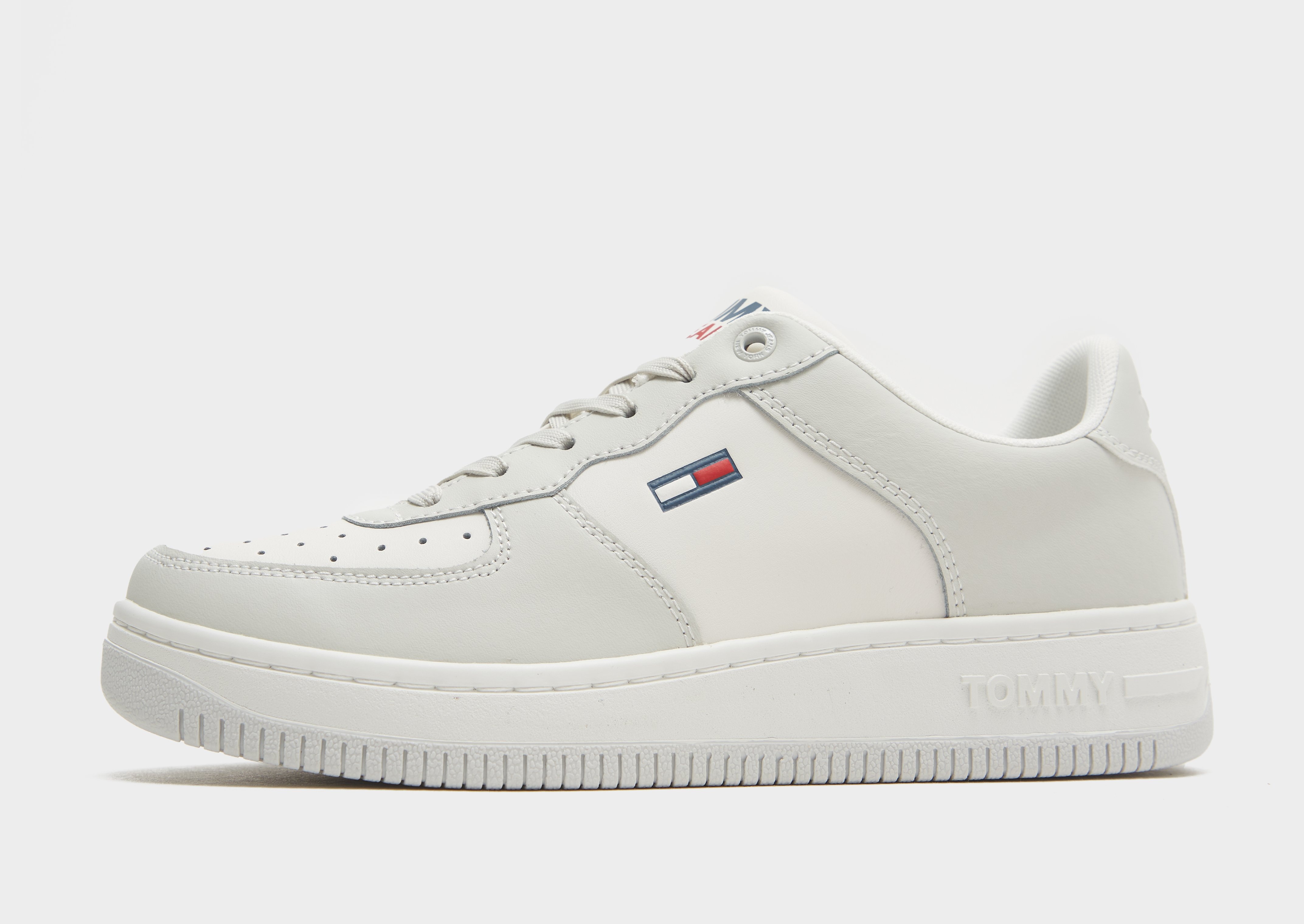 White Tommy Jeans Basket Dames JD Sports