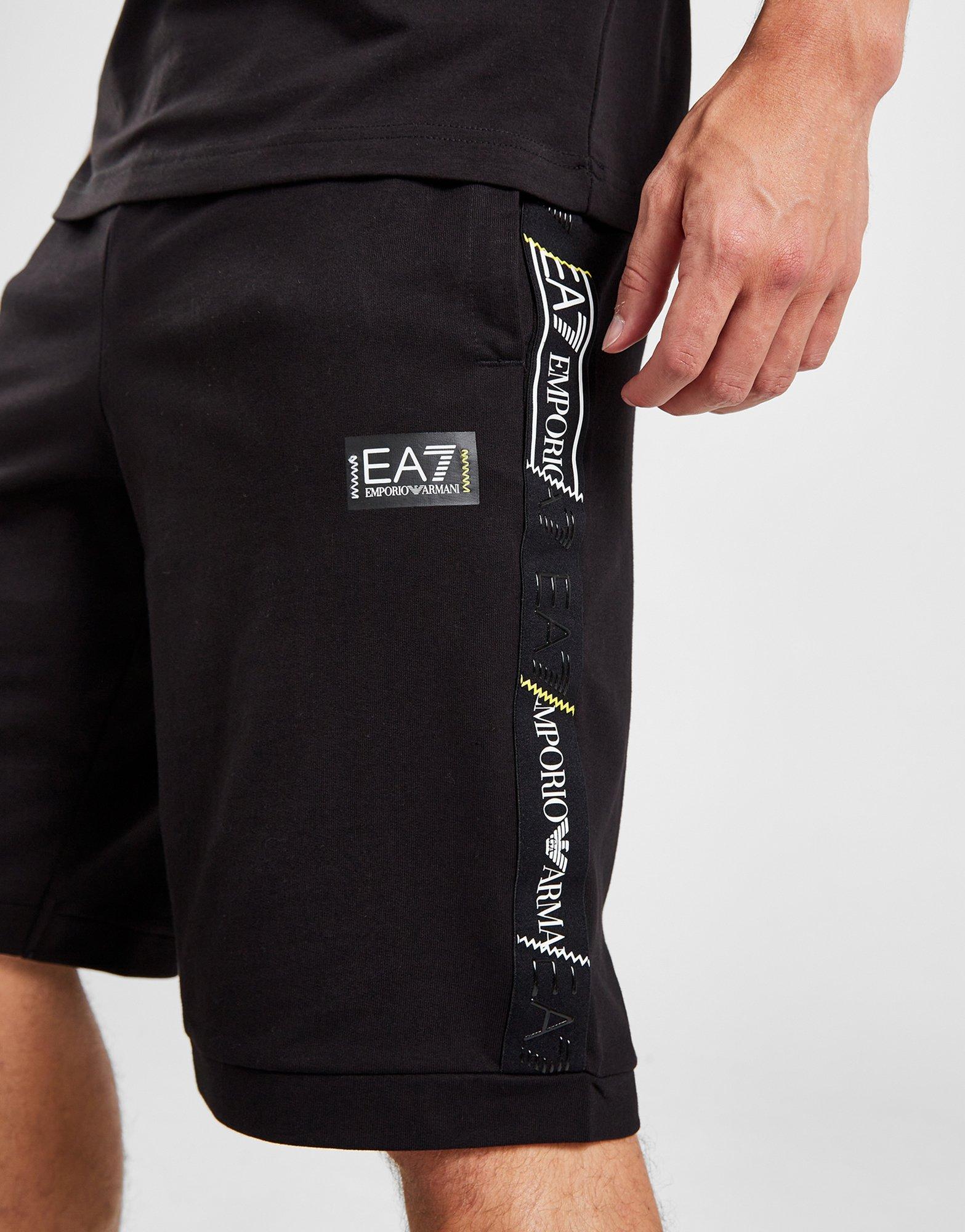 Emporio Armani EA7 Cutup Tape Shorts
