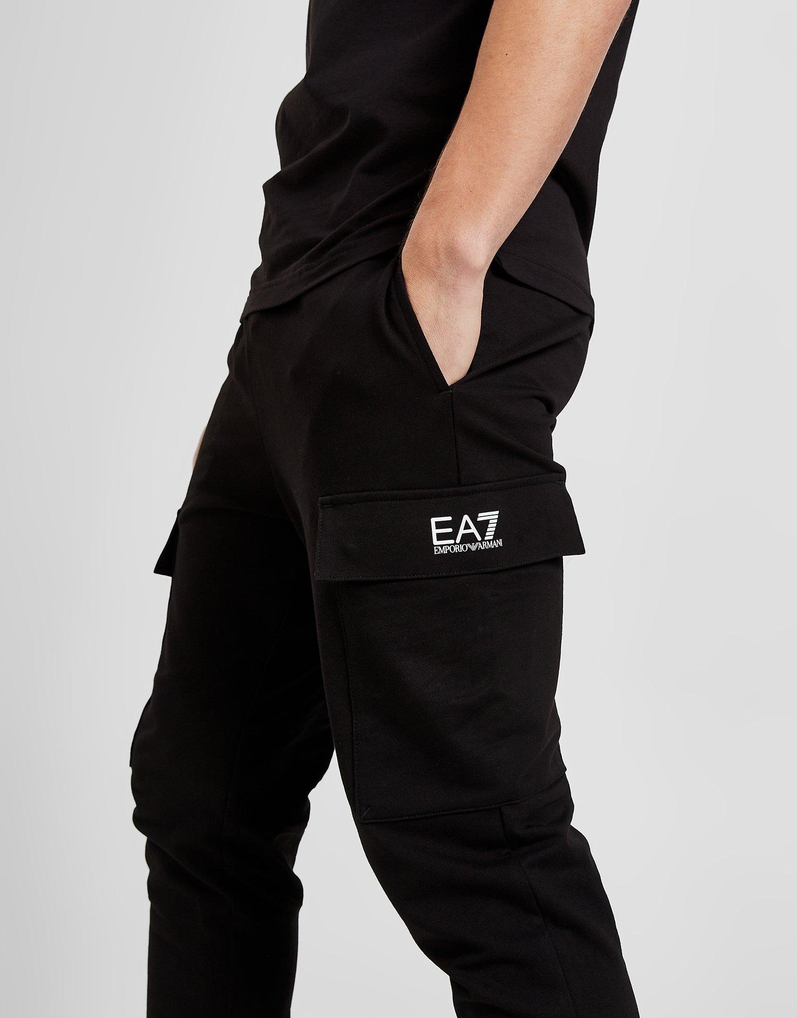 Black Emporio Armani EA7 Core Cargo Pants | JD Sports UK