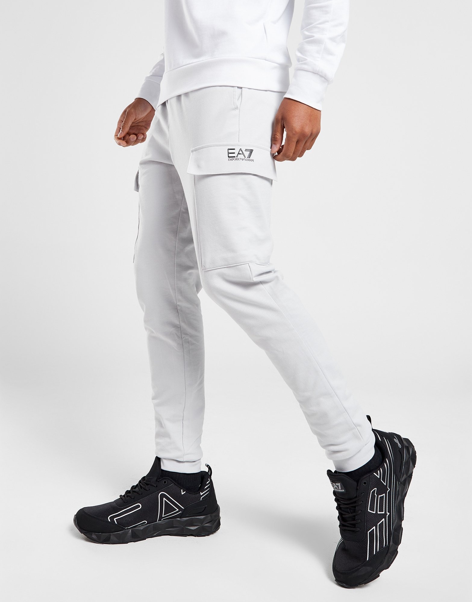 Grey Emporio Armani EA7 Core Cargo Pants | JD Sports UK